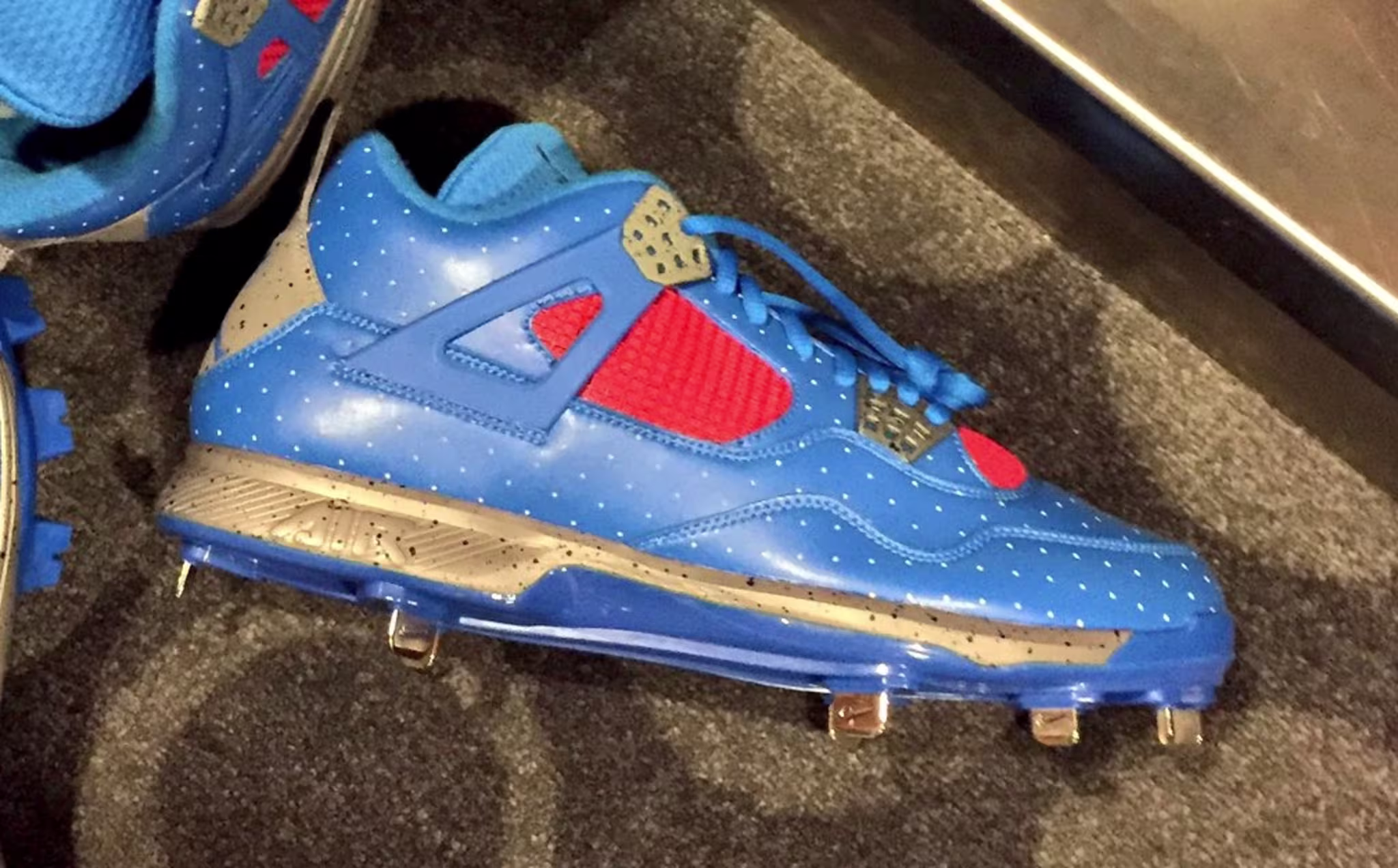 Marcus Stroman's exclusive Air Jordan 4 cleats