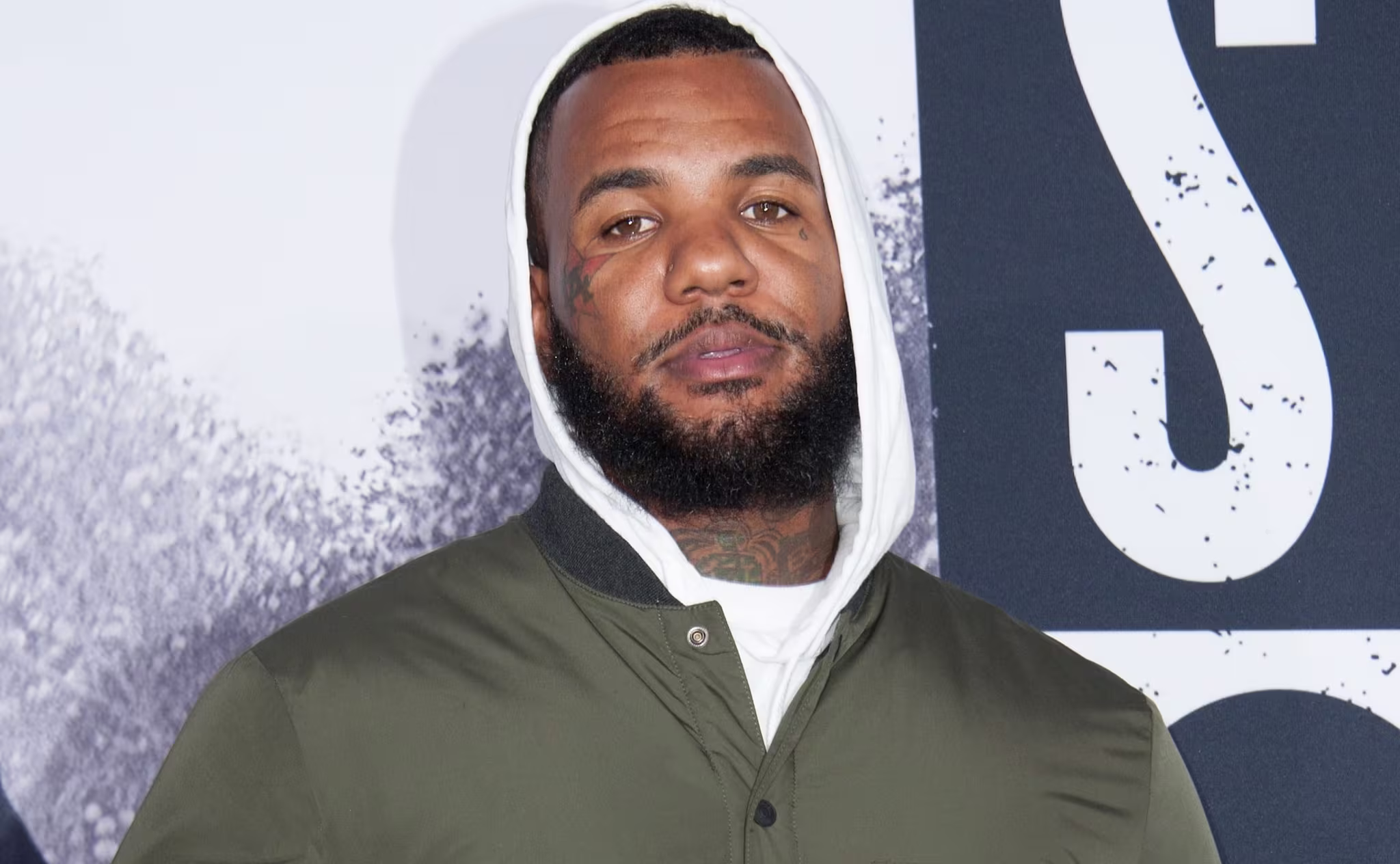 The Game at 'Straight Outta Compton' premiere