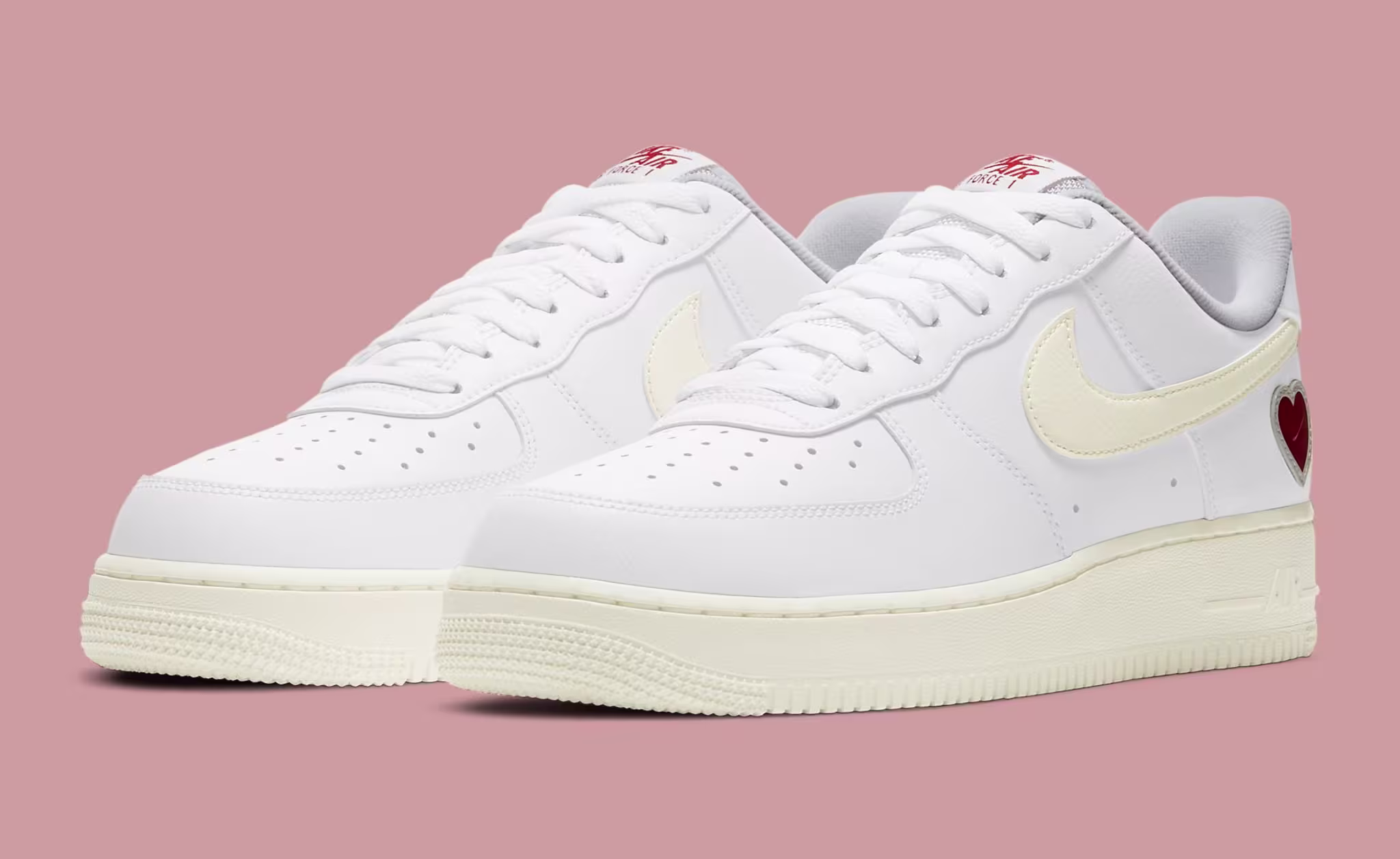 Nike Air Force 1 Low Valentine's Day 2021 Release Date DD7117 100 Pair