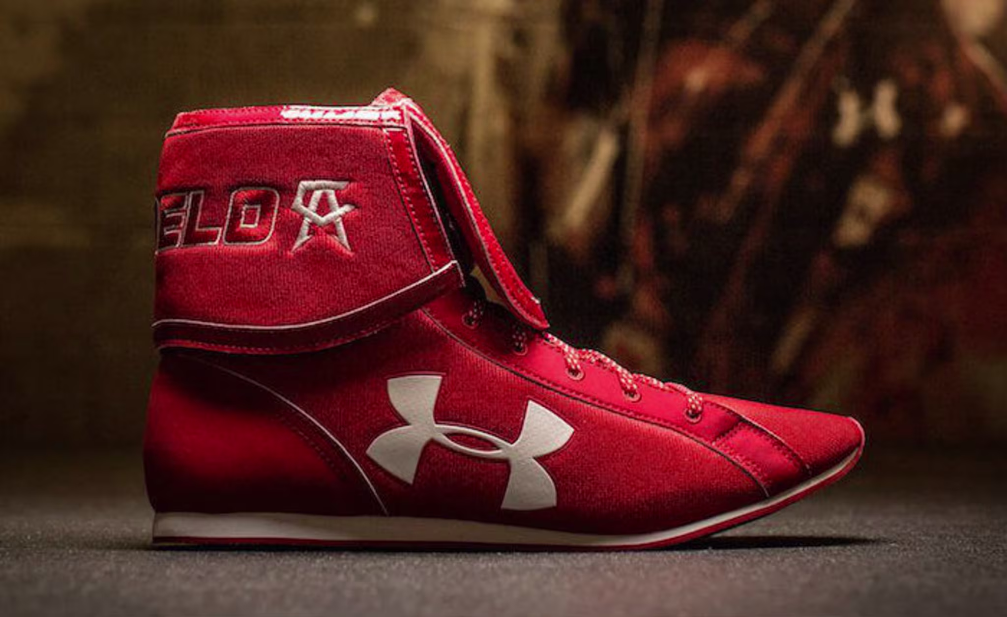 Canelo Alvarez's Under Armour Boxing Boots for Amir Khan (1)