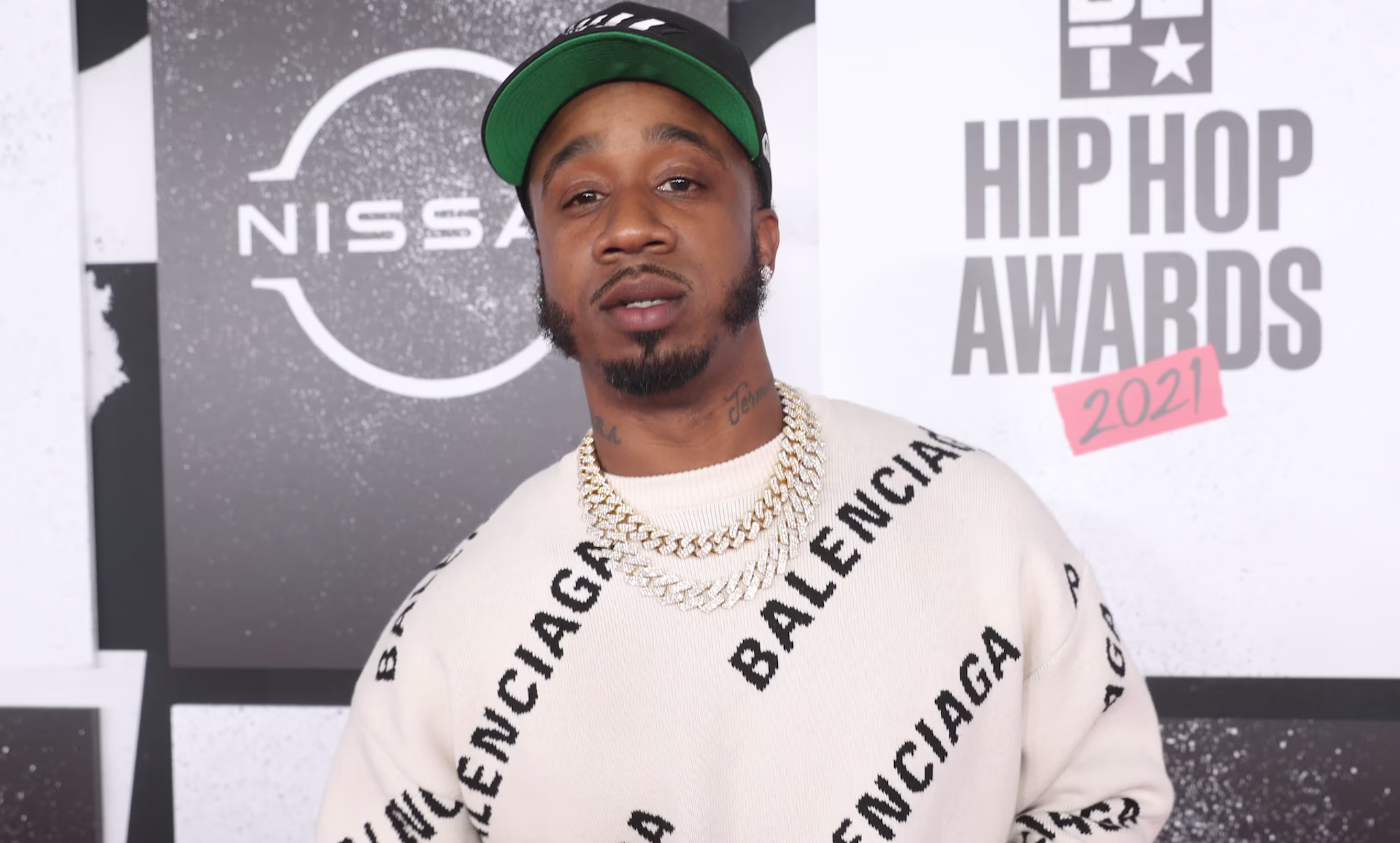 Benny the Butcher on red carpet of BET Awards