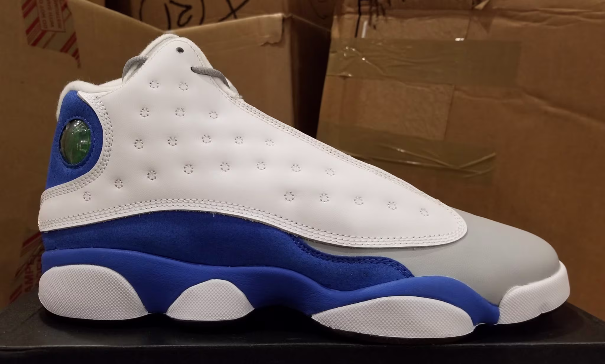 Air Jordan 13 XIII GS Italy Blue Release Date 439358 107 Profile