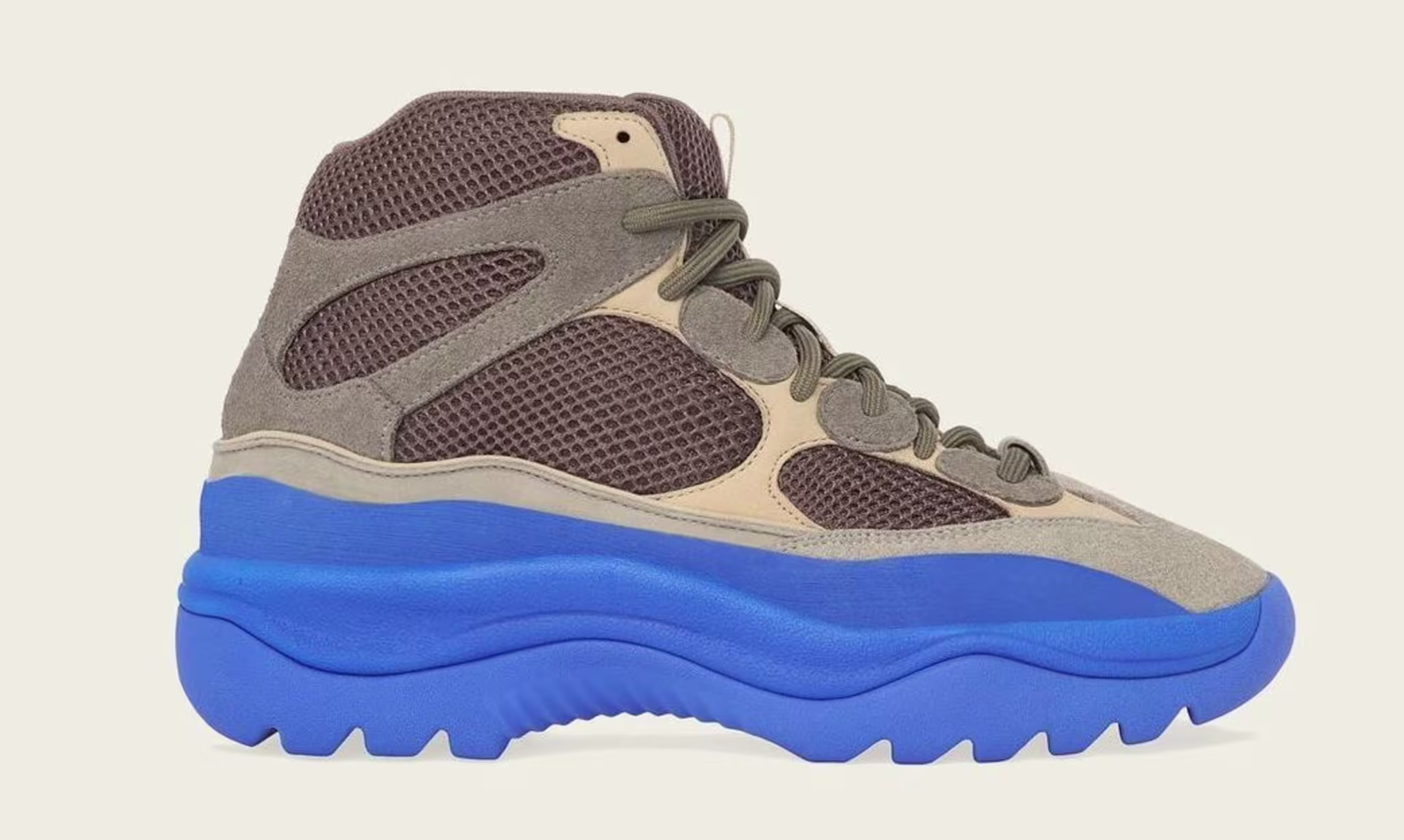Adidas Yeezy Desert Boot 'Taupe Blue' Lateral