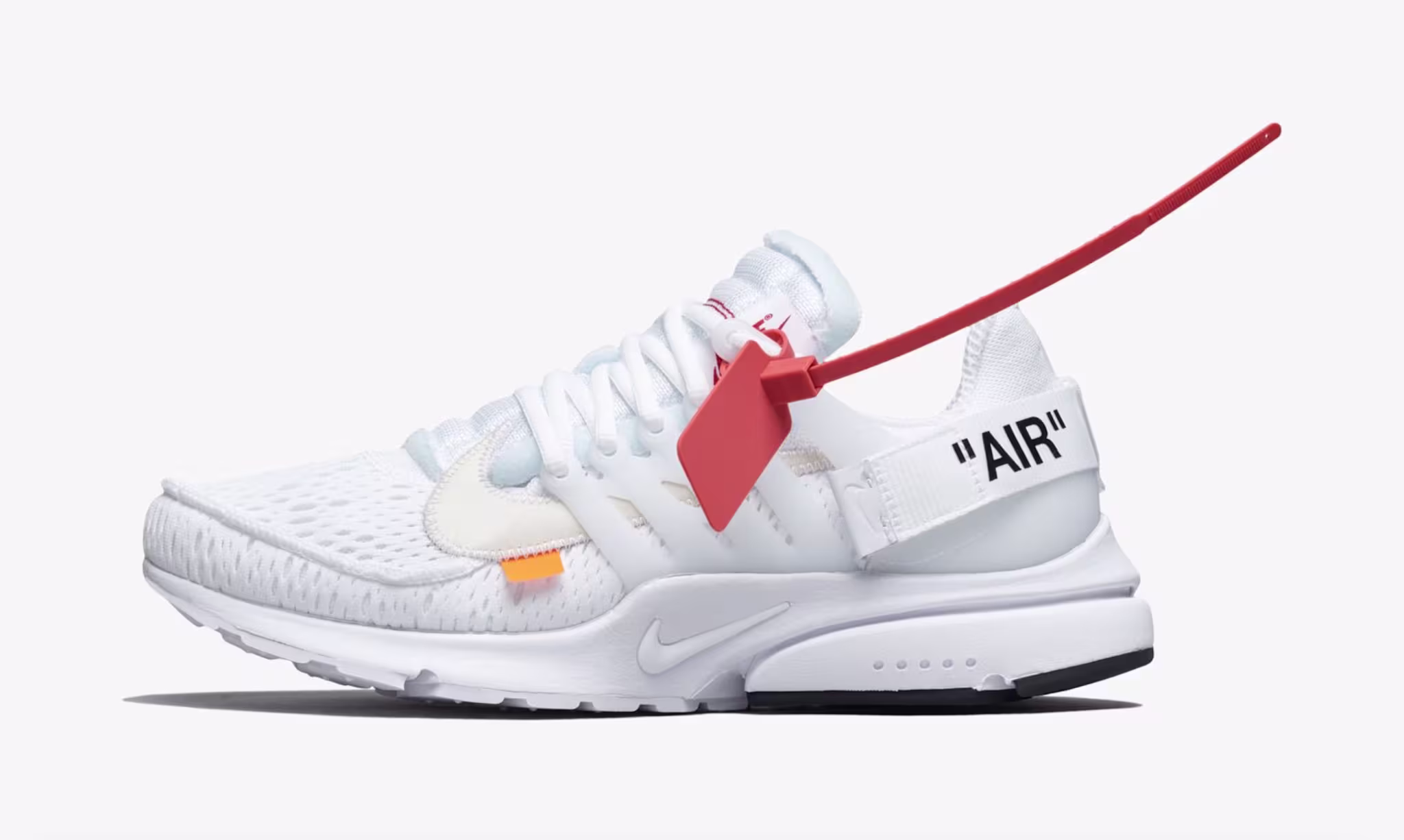 Off White x Nike Air Presto 'Polar Opposites/White' AA3830 100 (Lateral)