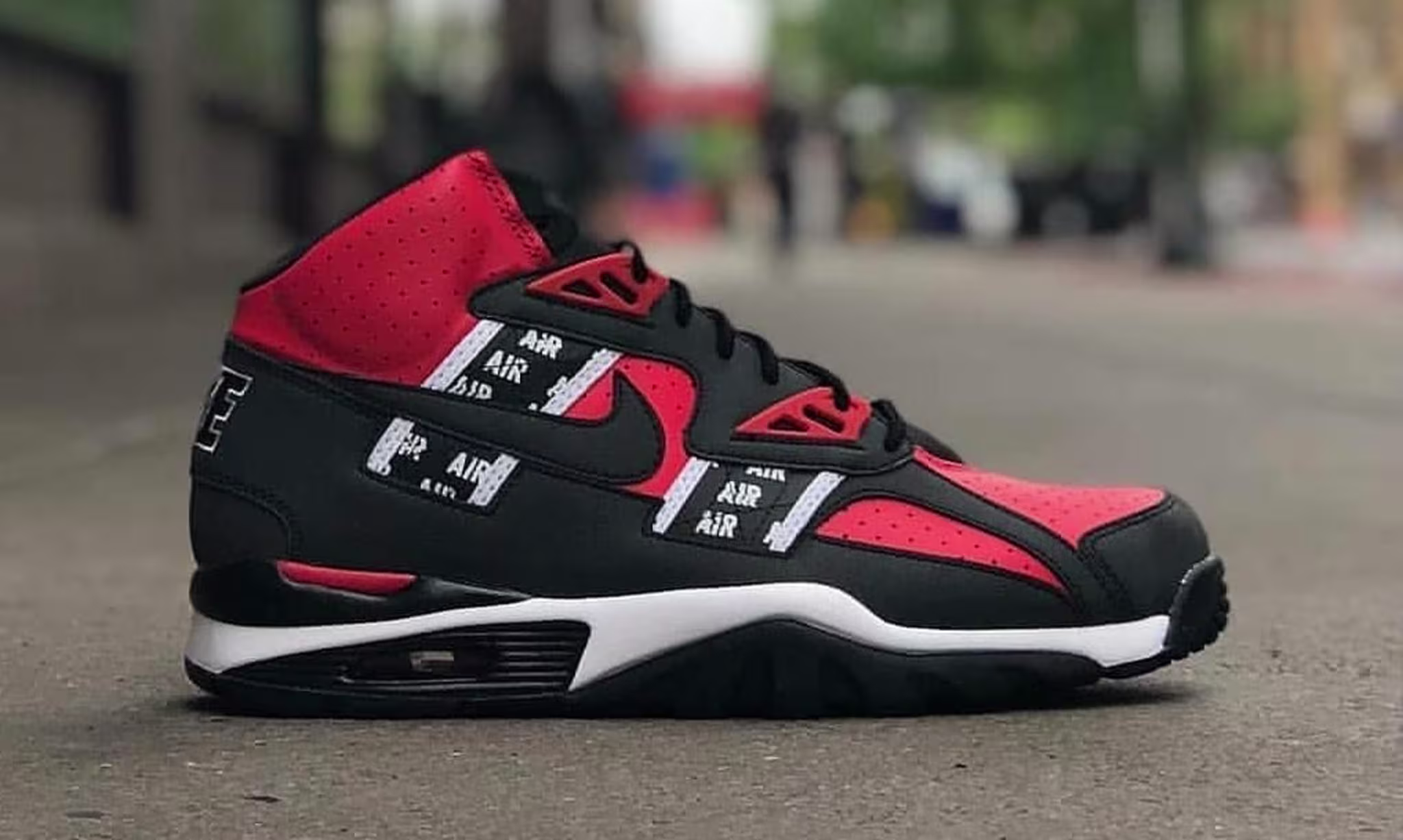 Nike Air Trainer SC High SOA Speed Red Release Date AQ5098 600