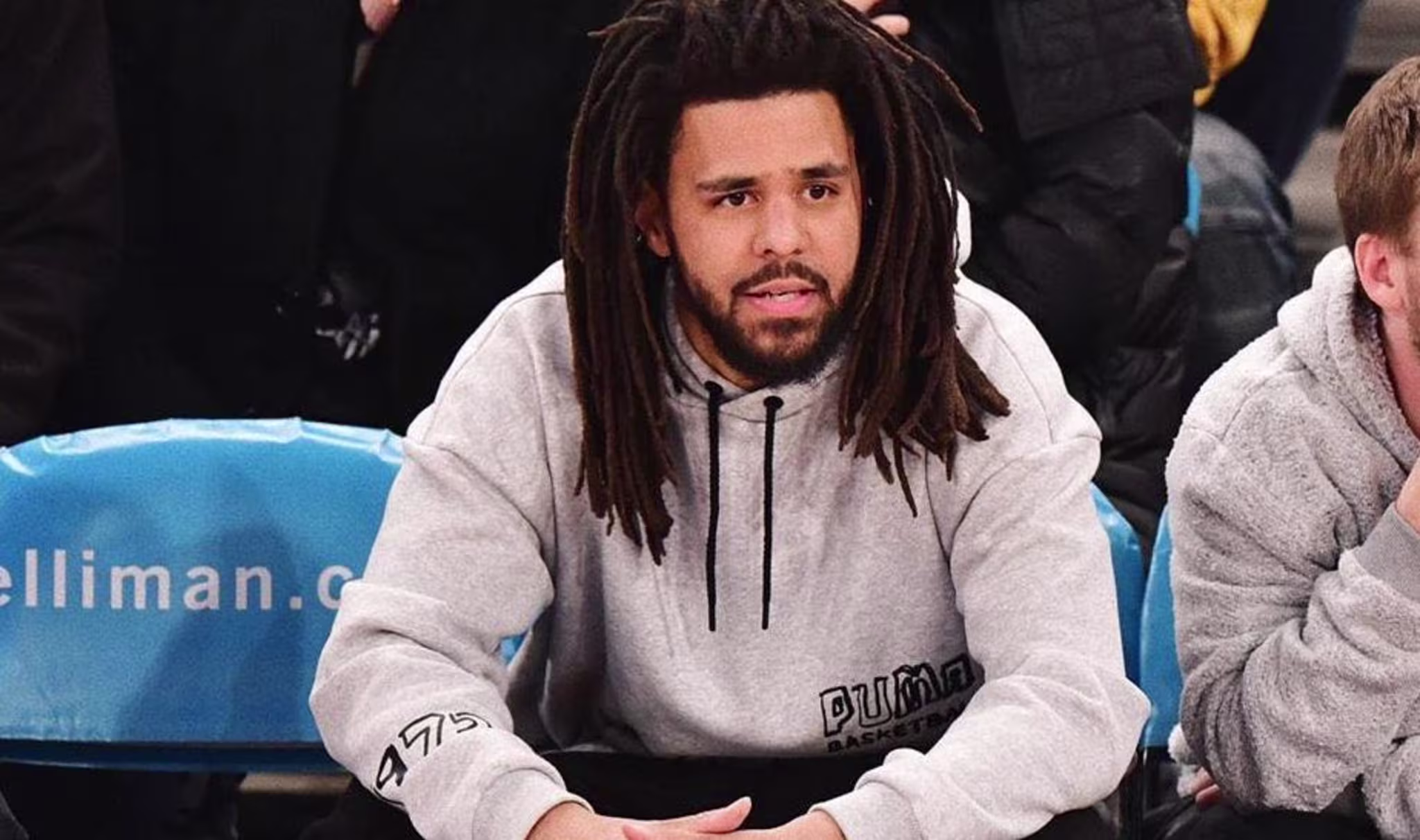 J Cole in the Puma Sky Dreamer