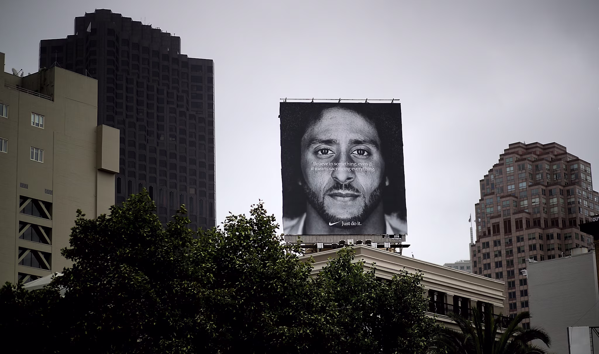 Nike Colin Kaepernick Billboard