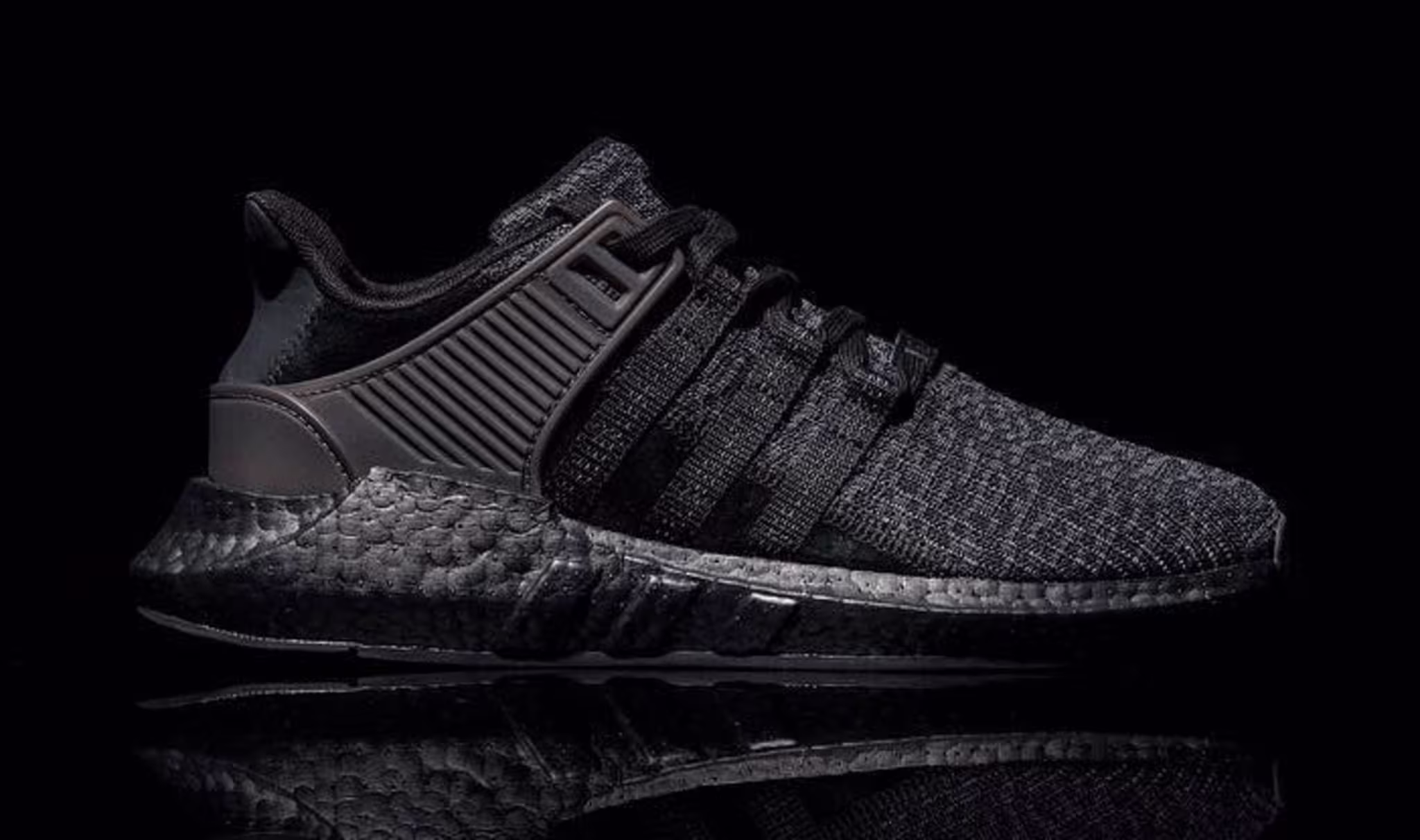 Triple Black Adidas EQT Support 93/17