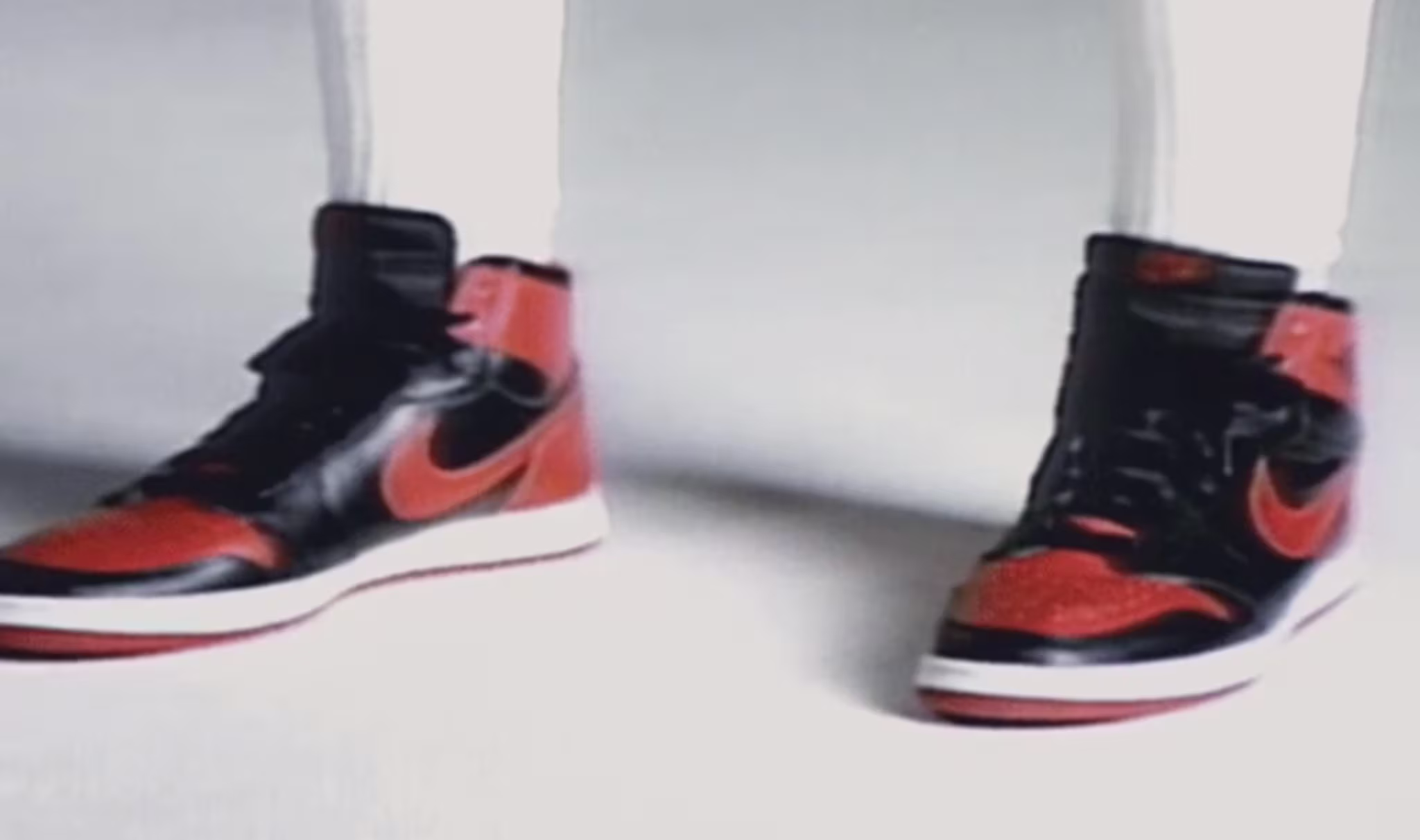 Banned Air Jordan 1 On Feet