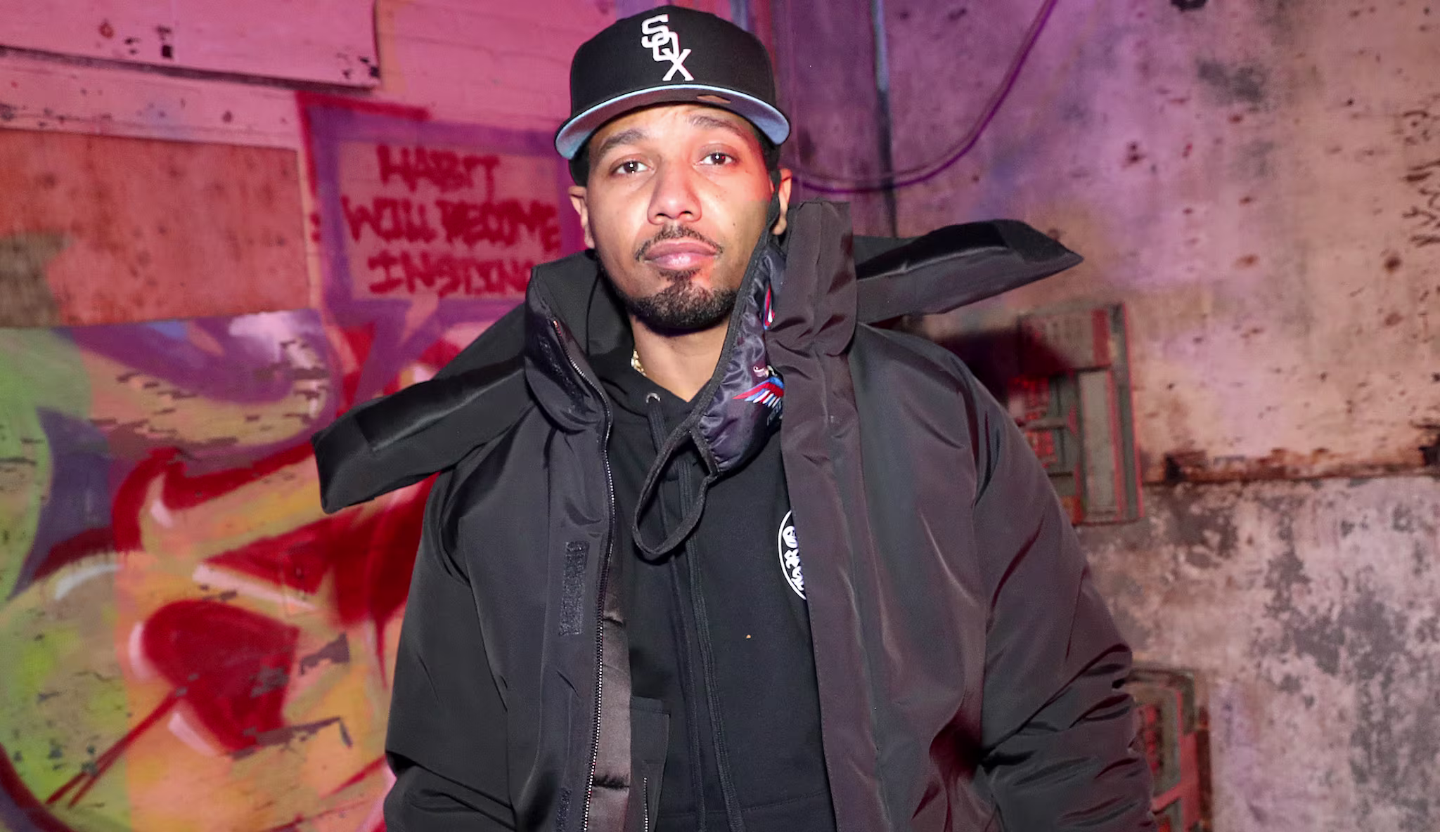 Juelz Santana attends listening party in 2022
