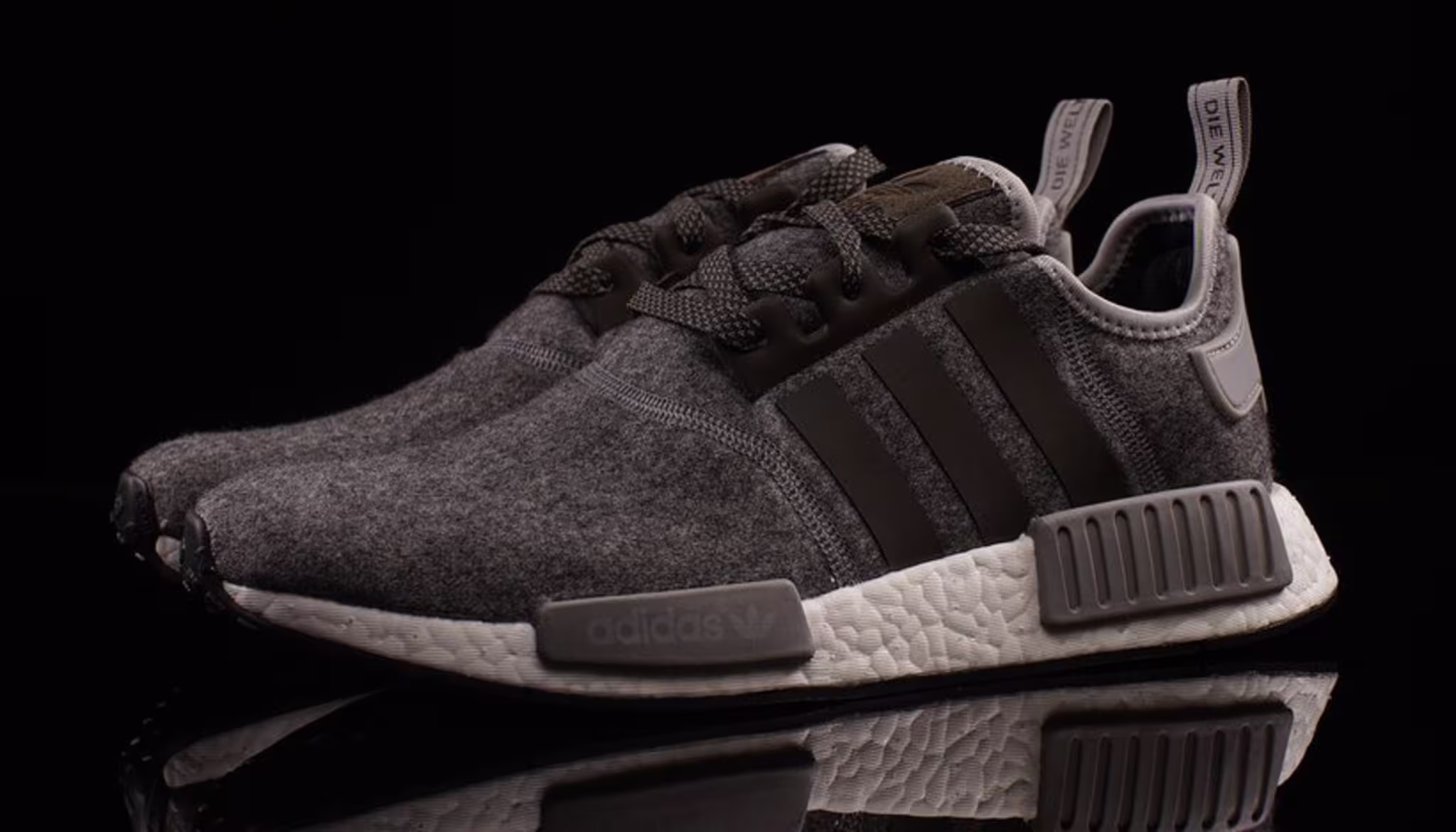 Wool Adidas NMD Grey White