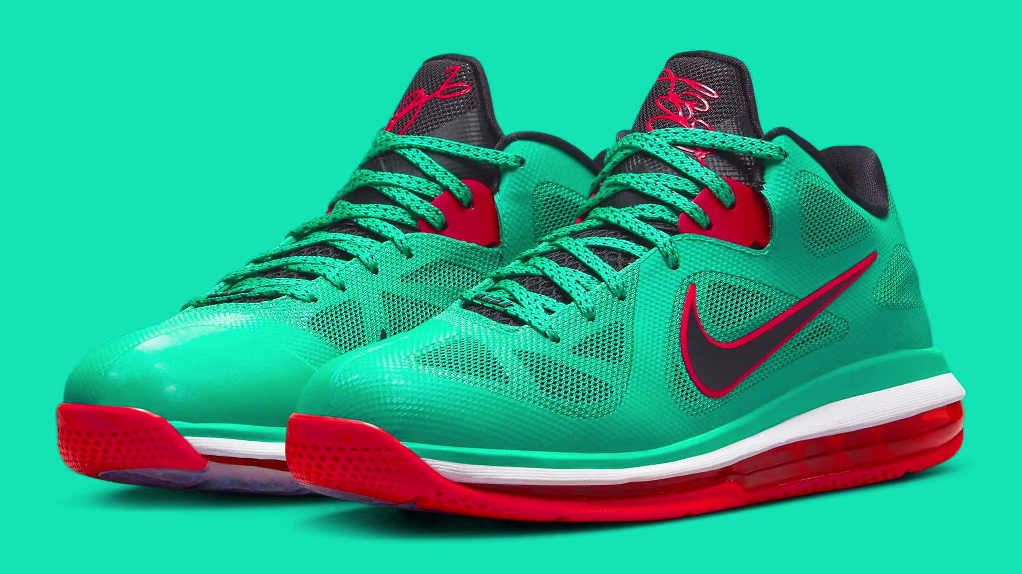 Nike LeBron 9 IX Low Reverse Liverpool DQ6400-300 Pair