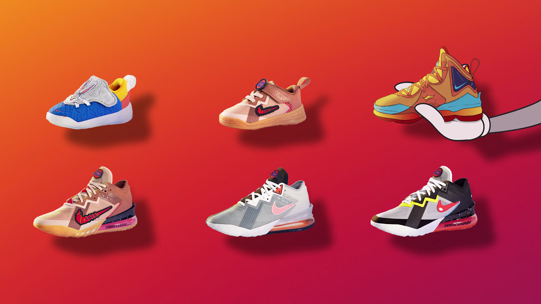 Nike LeBron 18 Low Space Jam: A New Legacy Collection