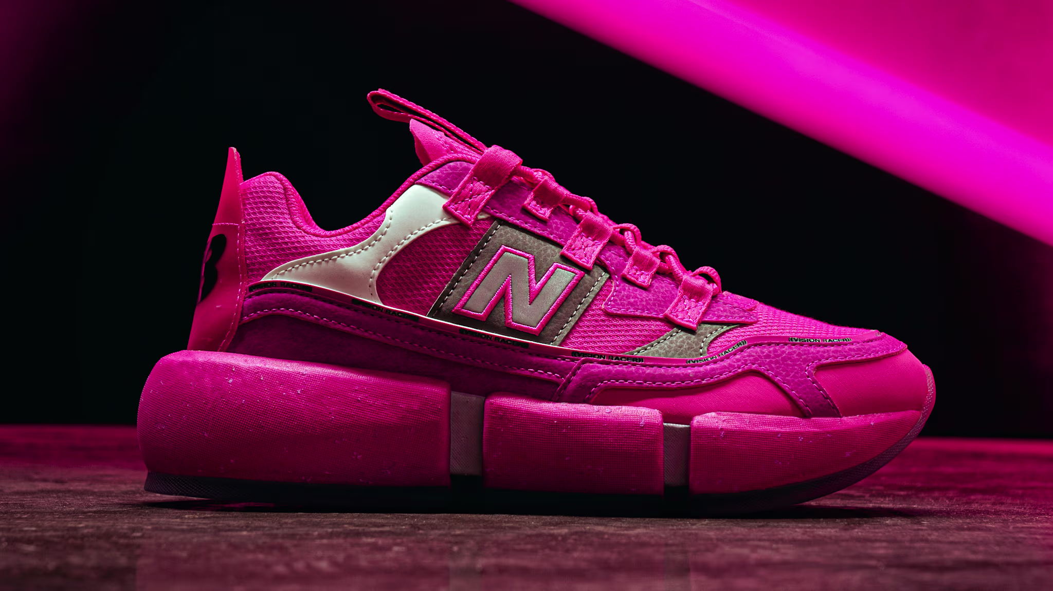 Jaden Smith x New Balance Vision Racer 'Pink' MSVRCJSC Lateral