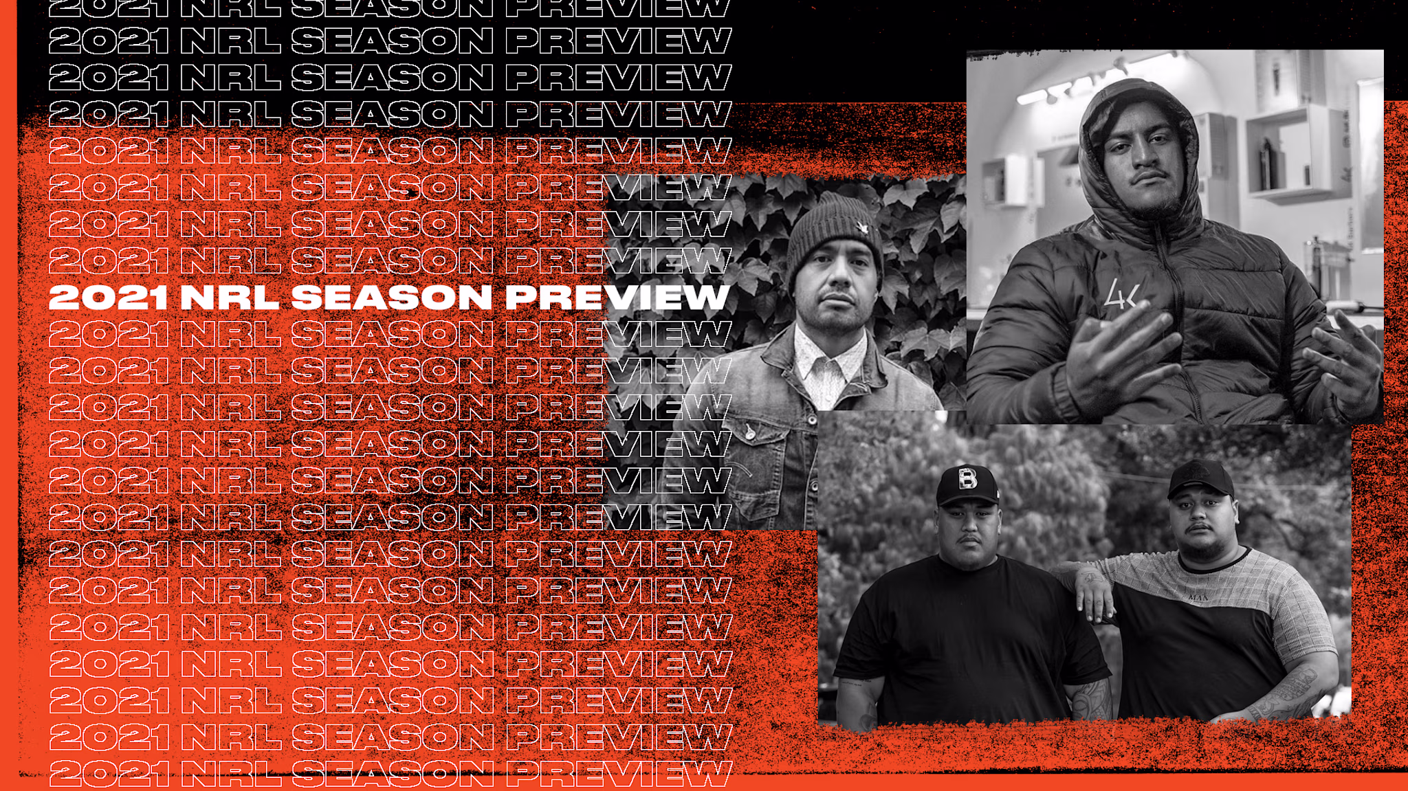 Australian hip hop figures Lisi, Hau and Pistol Pete & Enzo predict the 2021 NRL season