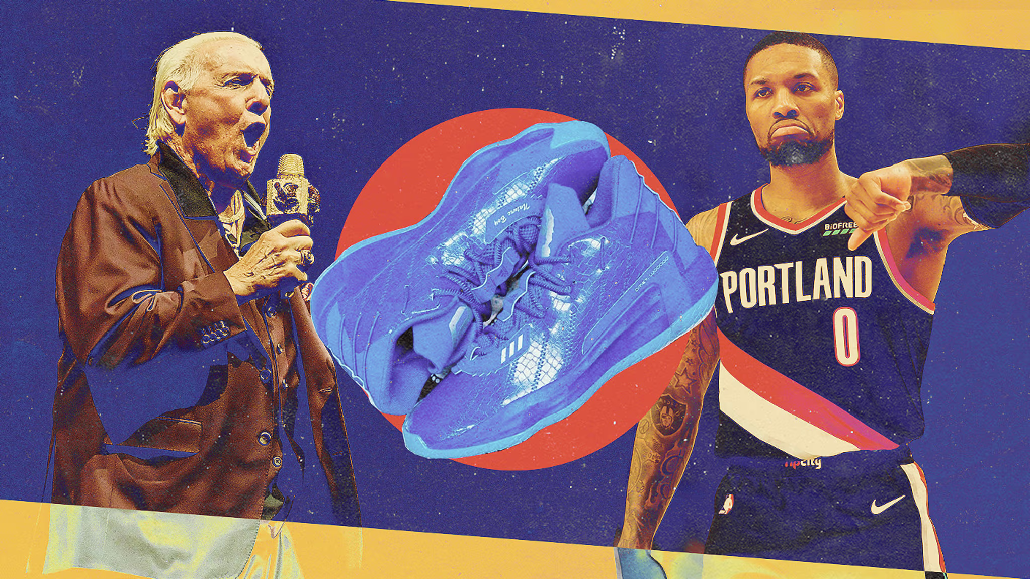 Ric Flair Damian Lillard