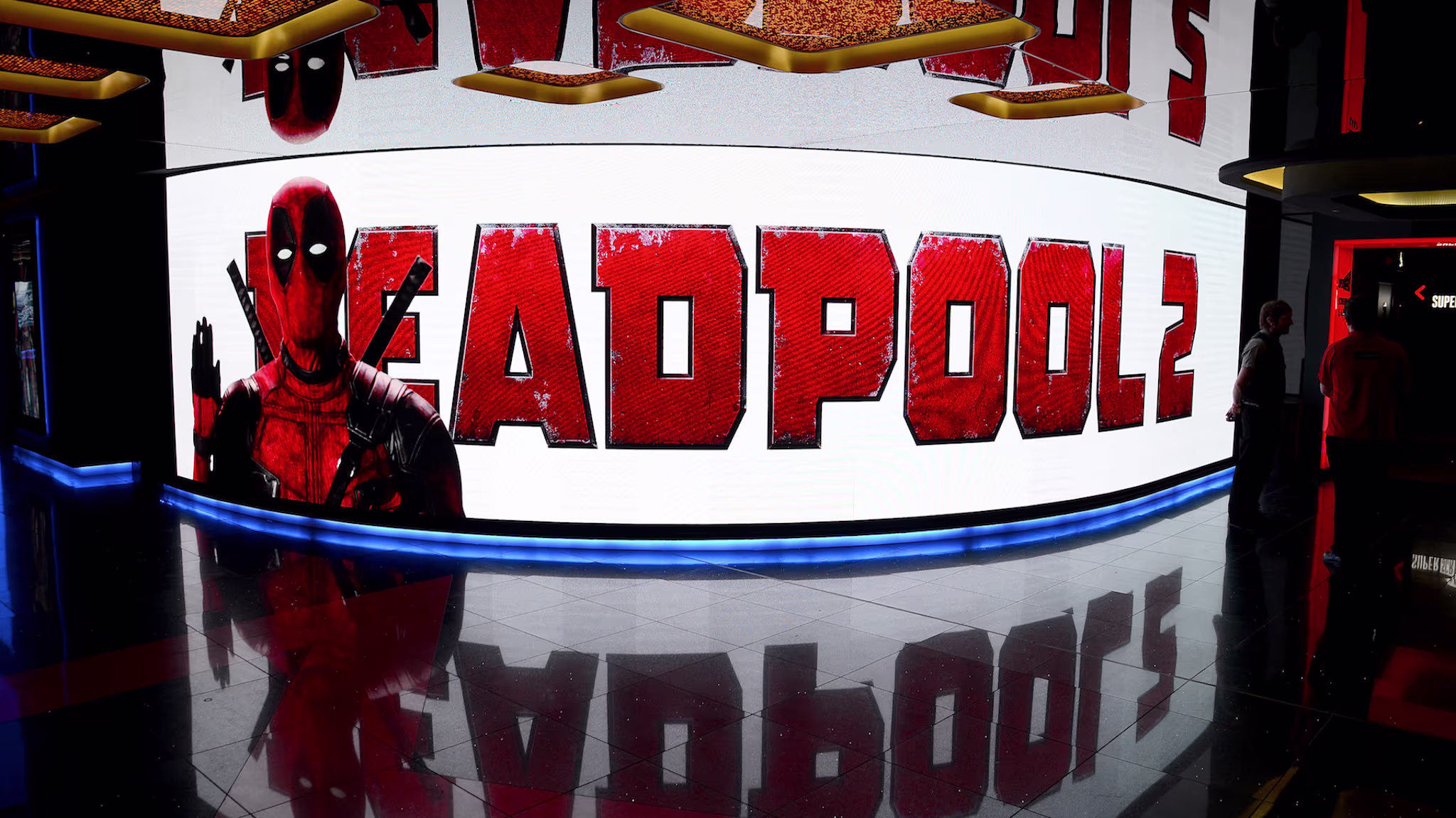 A general view of the 'Deadpool 2' fan screening at Cineworld Leicester Square.