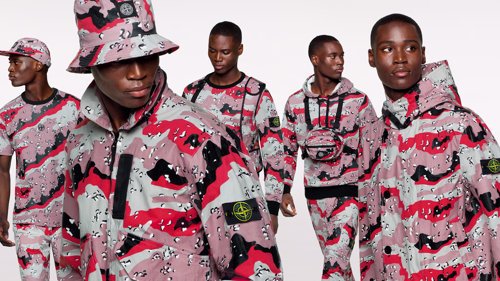 stone island camo