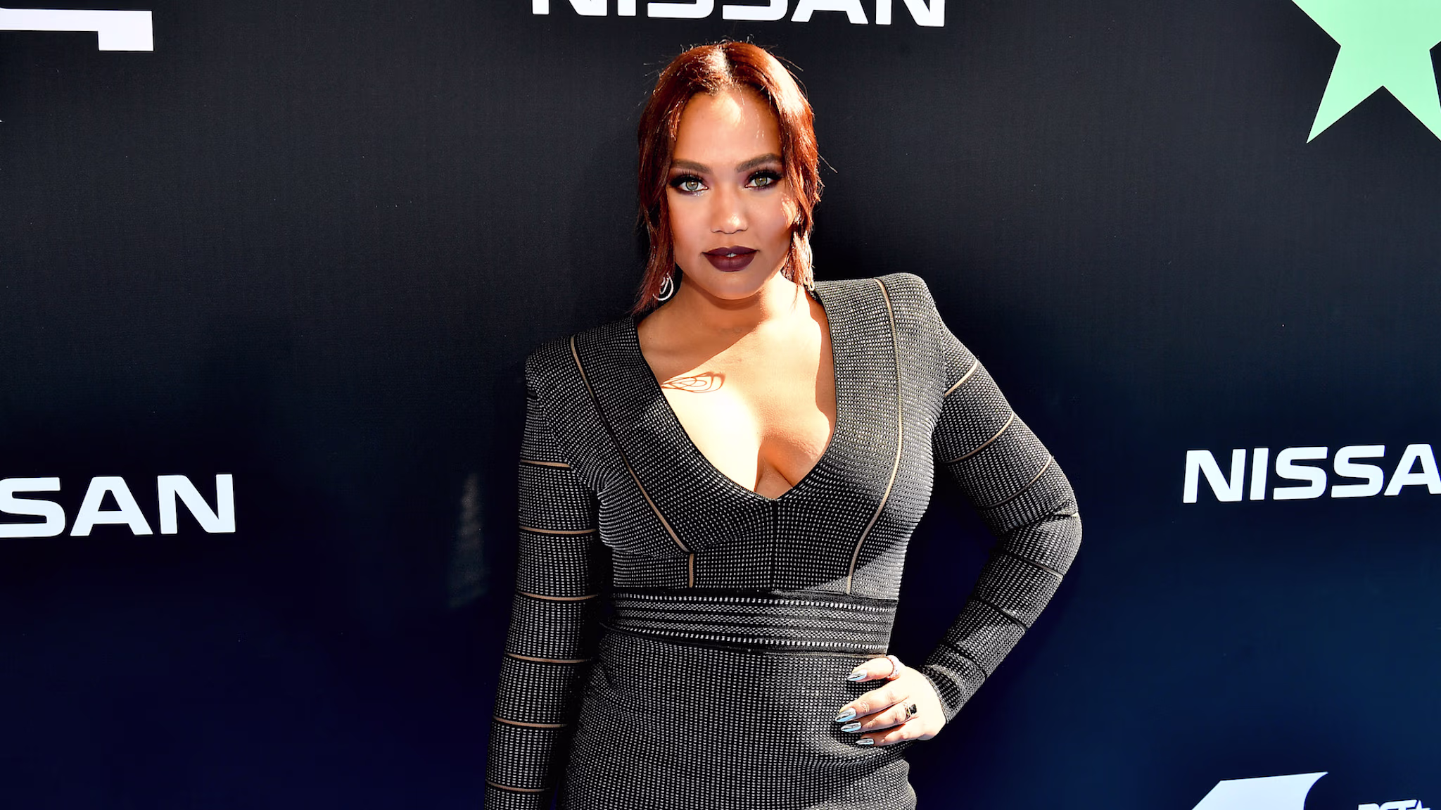 Ayesha Curry attends the 2019 BET Awards at Microsoft Theater