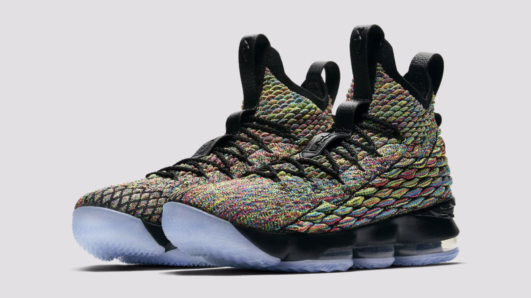 Nike LeBron 15 XV Four Horsemen Black Fruity Pebbles Release Date 897648 901 Main