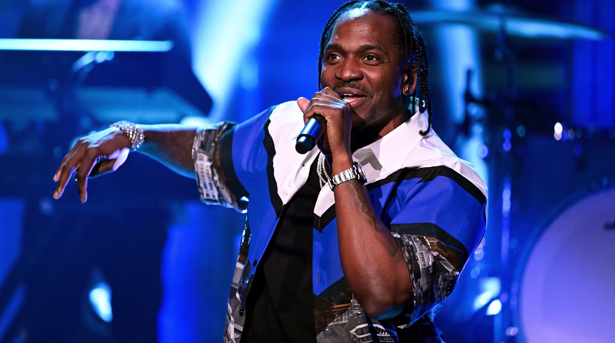 Pusha T performs on 'The Tonight Show'