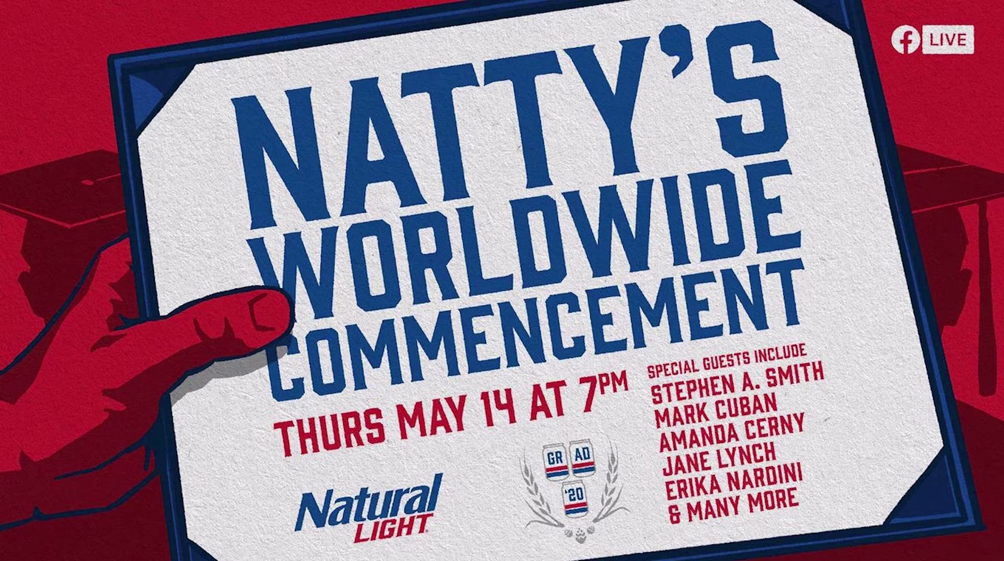 Natty Light College Graduation Commencement