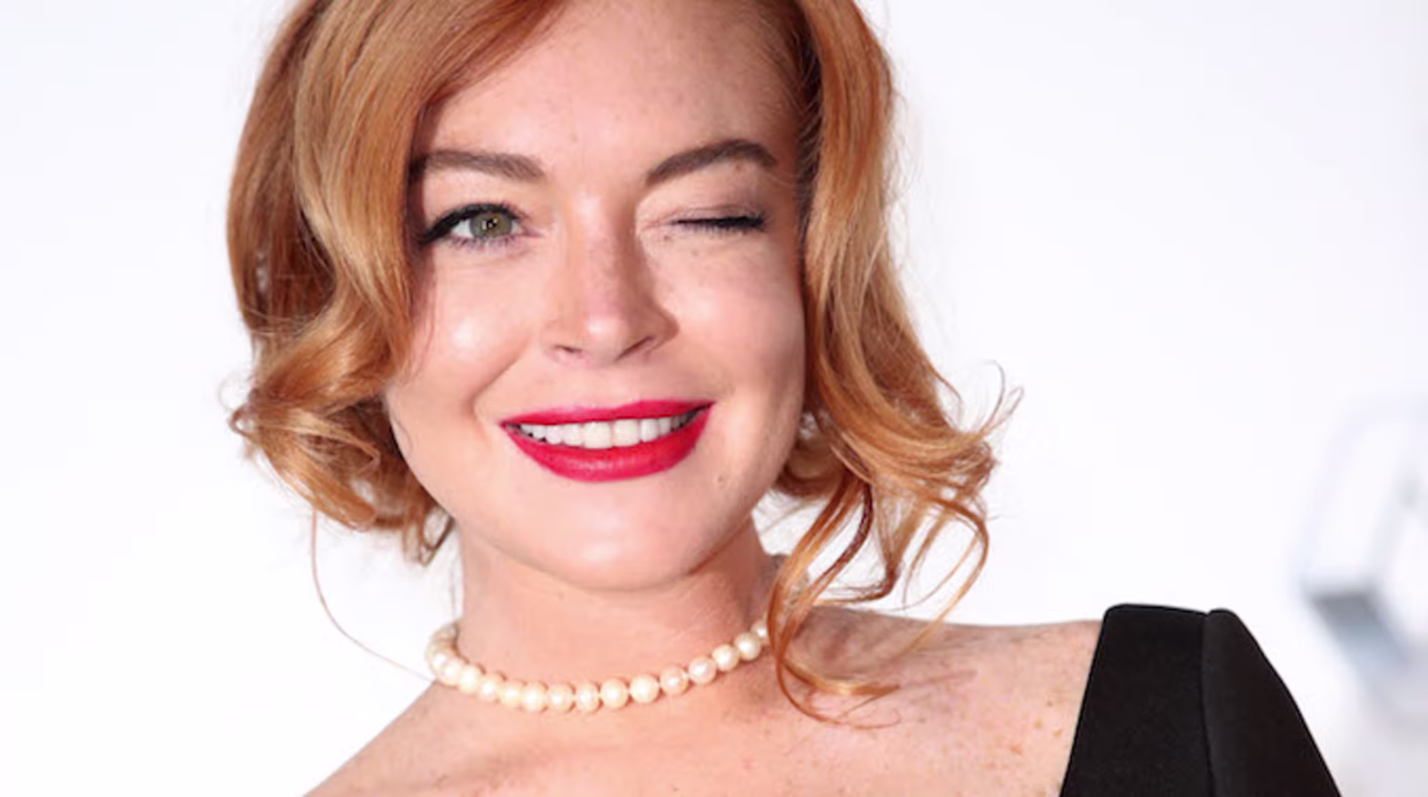 This is a picture of Lindsay Lohan.