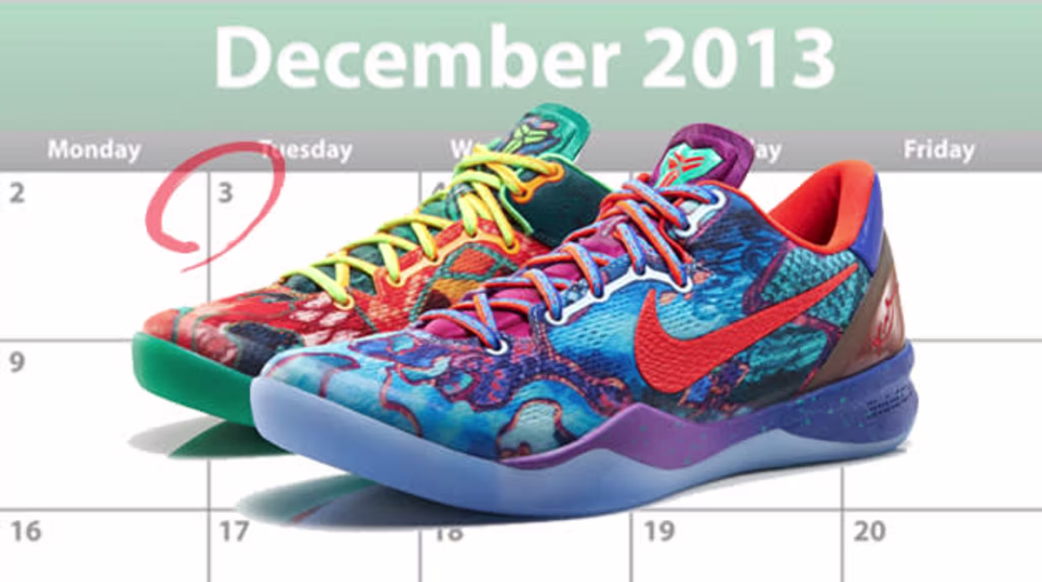 December 2013 sneaker releases