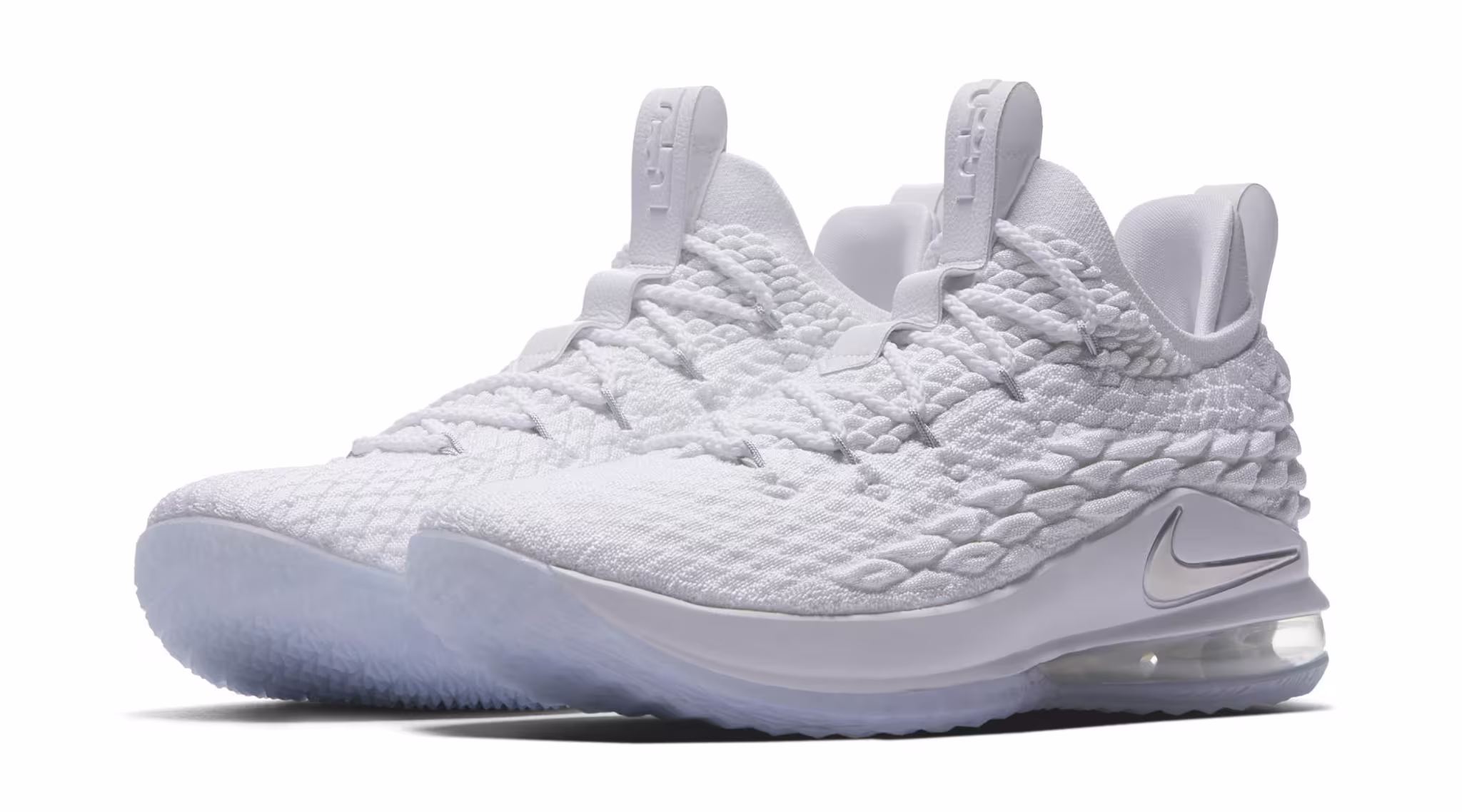 Nike LeBron 15 Low 'White' AO1755 100 (Pair)