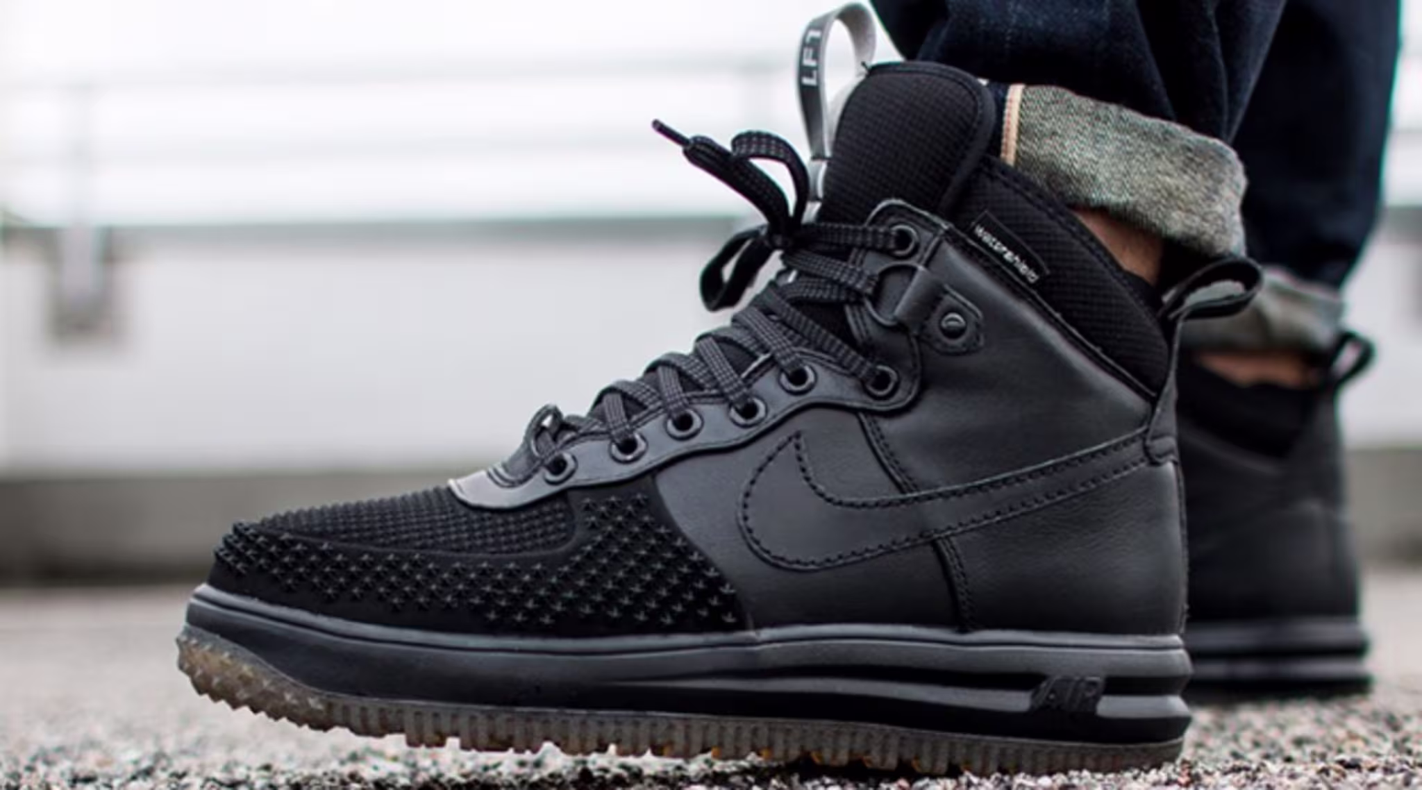 Nike Lunar Force 1 Duckboot Black