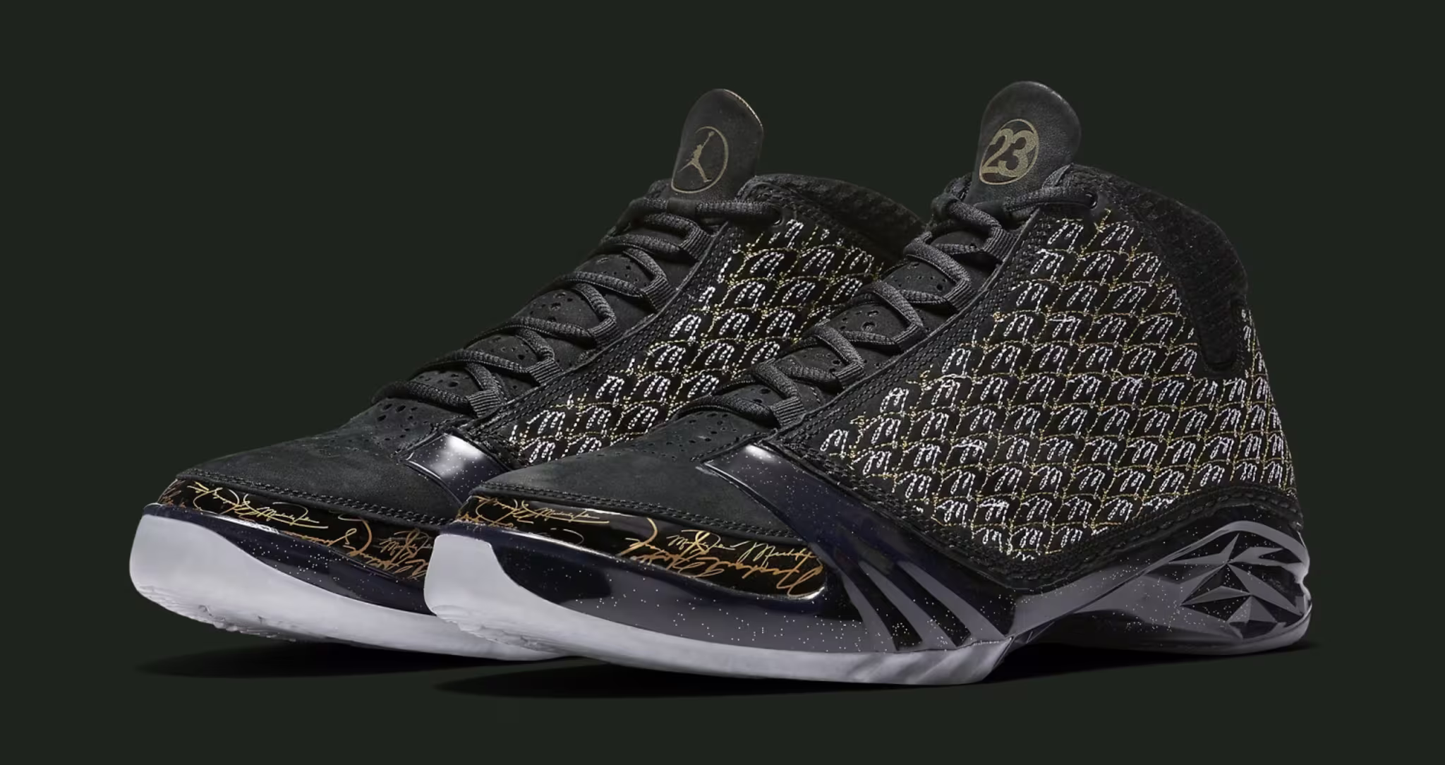 Black Trophy Room Jordan 23s