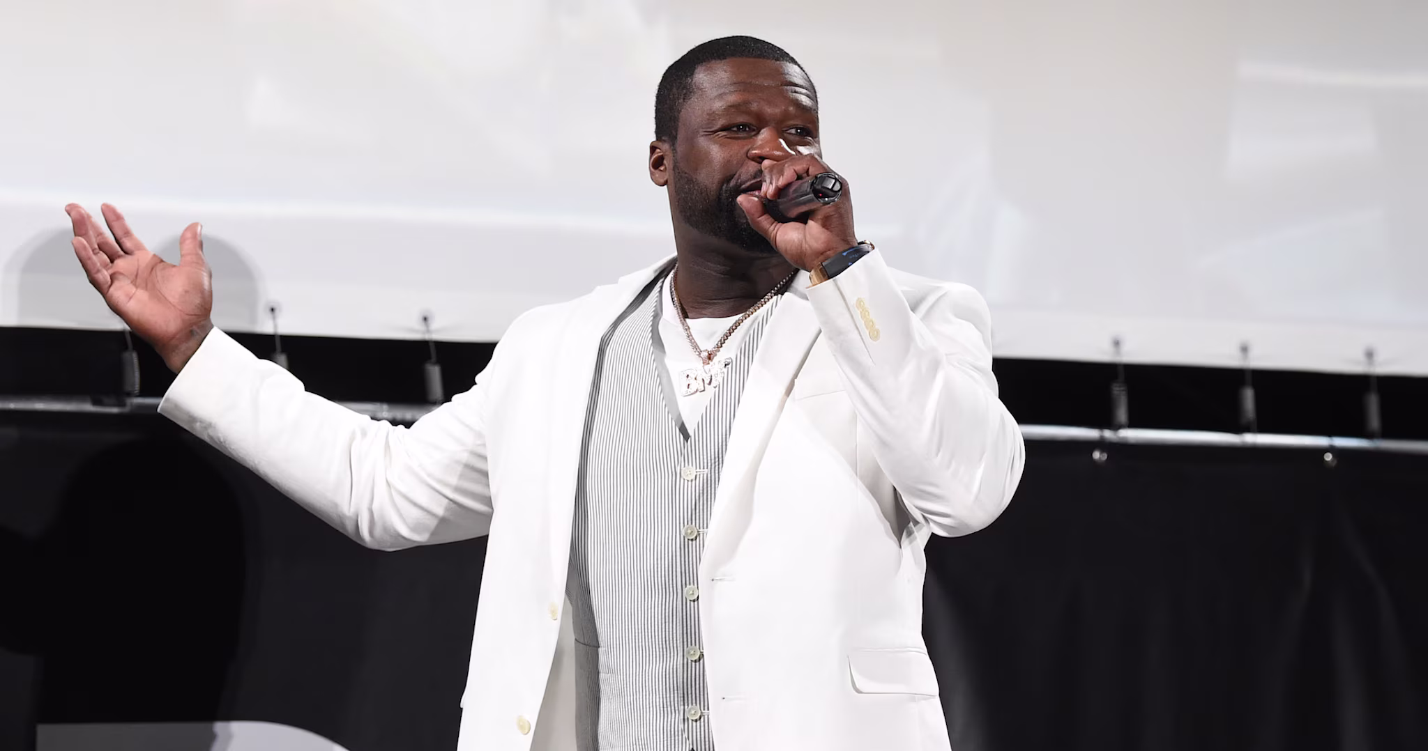 50 Cent attends premiere of Starz's 'Power'