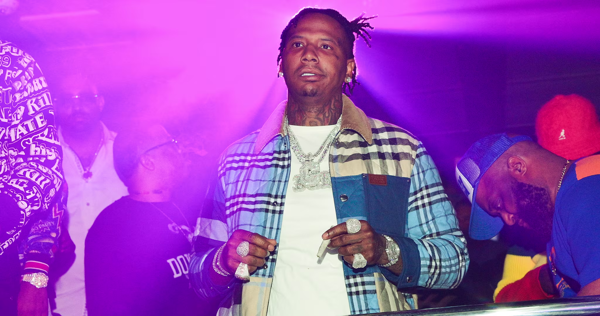 Moneybagg Yo in the club