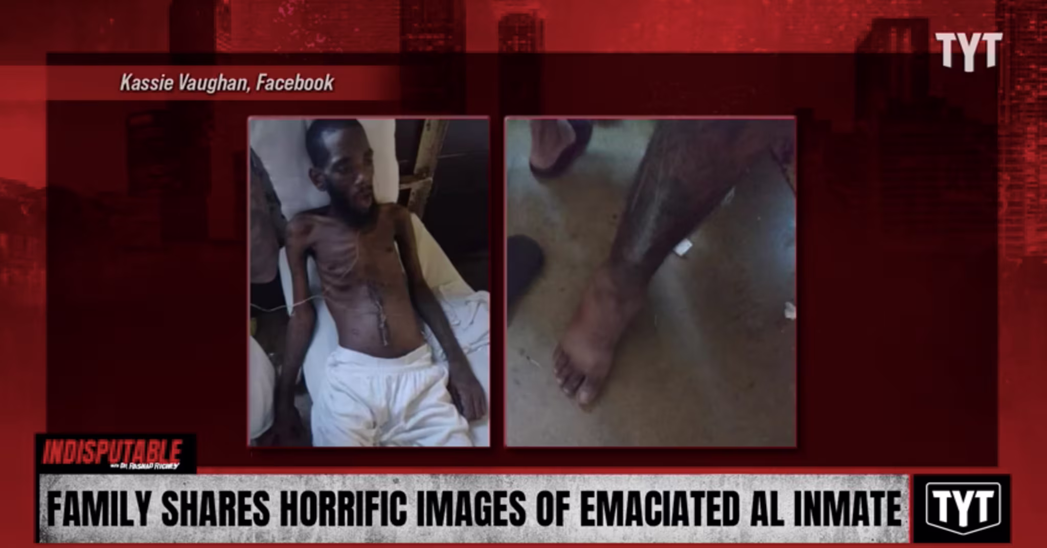 screen capture of elmore corrections inmate