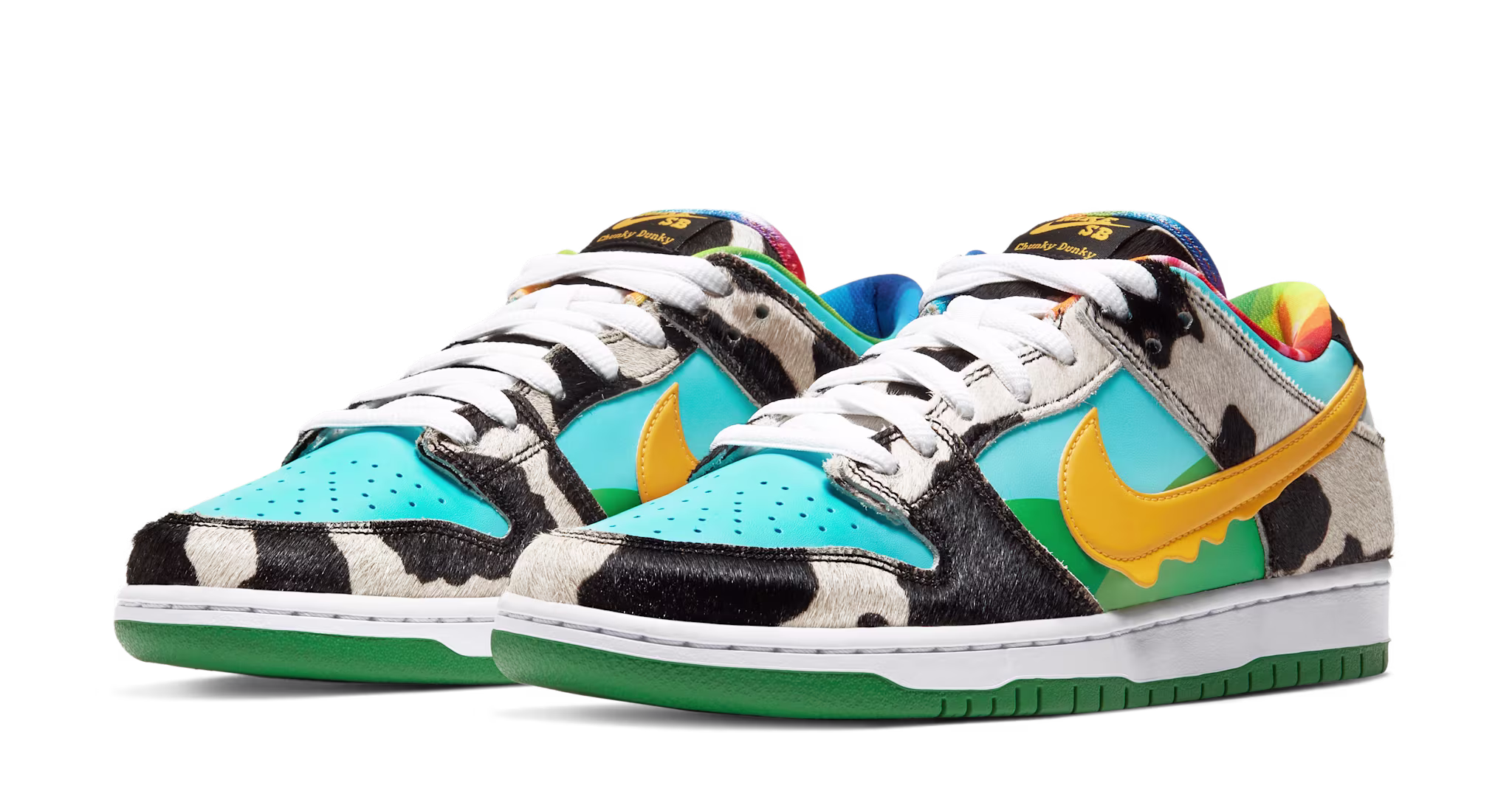 Ben and Jerry's x Nike SB Dunk Low 'Chunky Dunky' CU3244 100 (Pair)