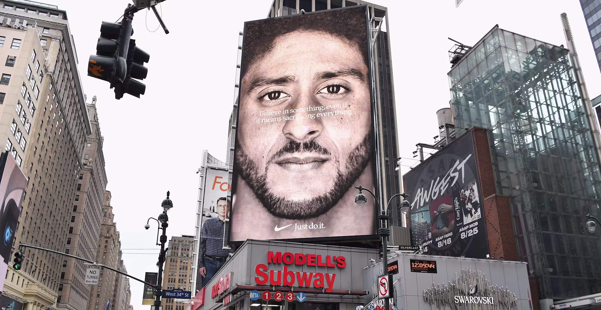 Colin Kaepernick Nike Billboard