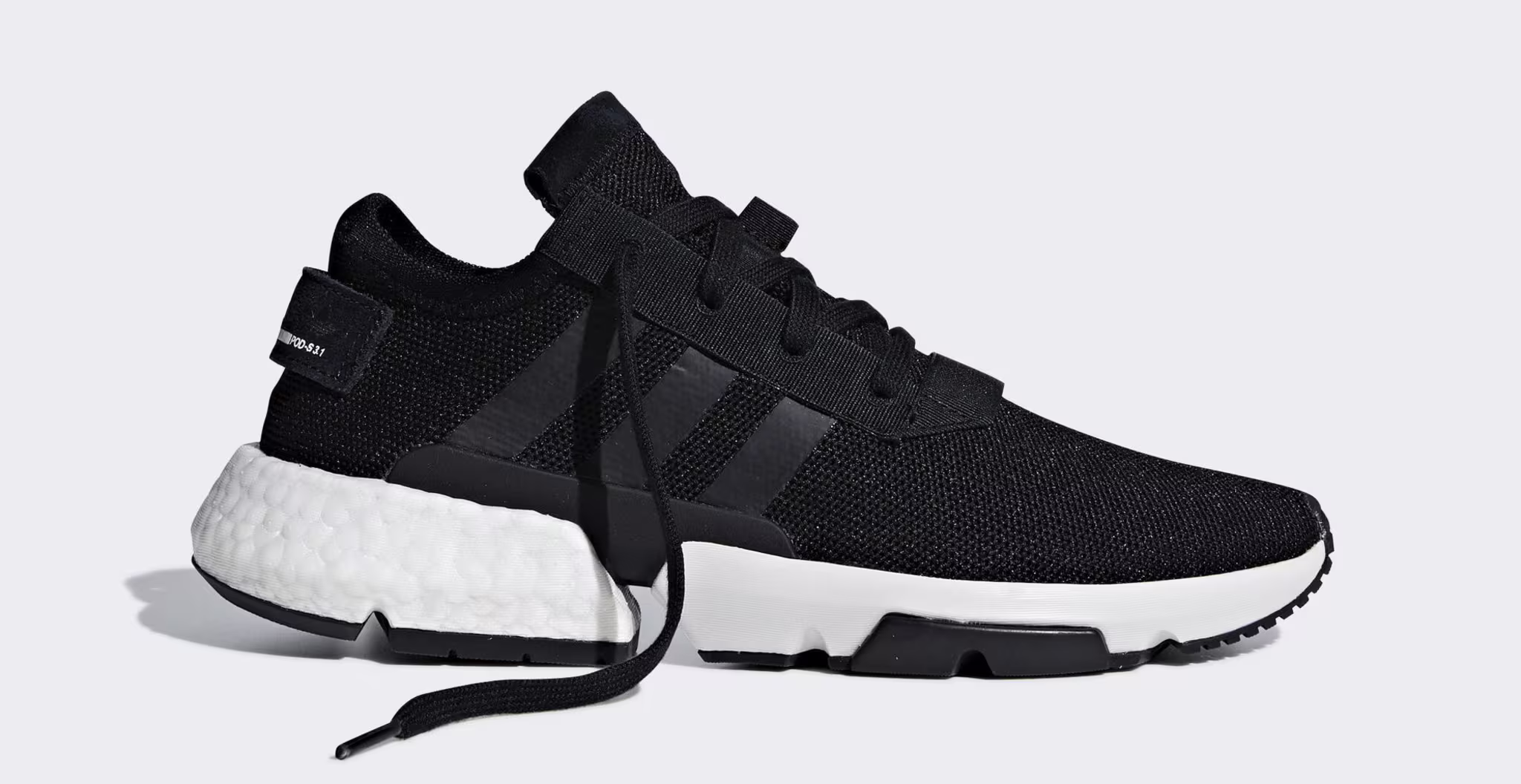 Adidas P.O.D. System Black/White B37366 (Unlaced)