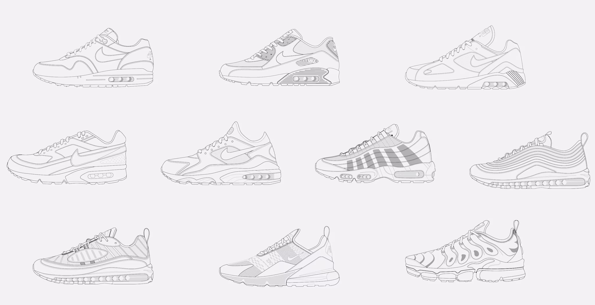 Nike On Air Sneaker Design Workshop Templates