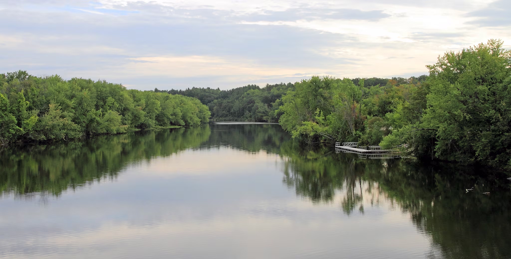 Merrimack River in Newburyport, Massachusetts