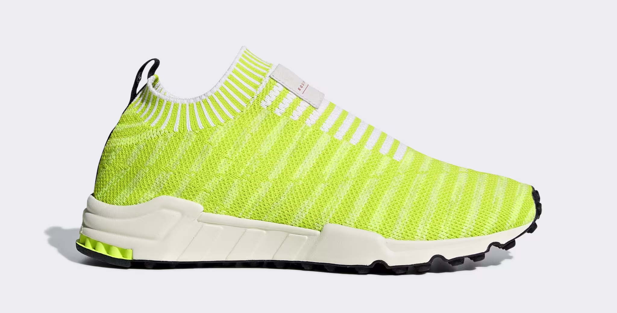 Adidas EQT Support Sock PK 'Solar Yellow' B37545 (Lateral)