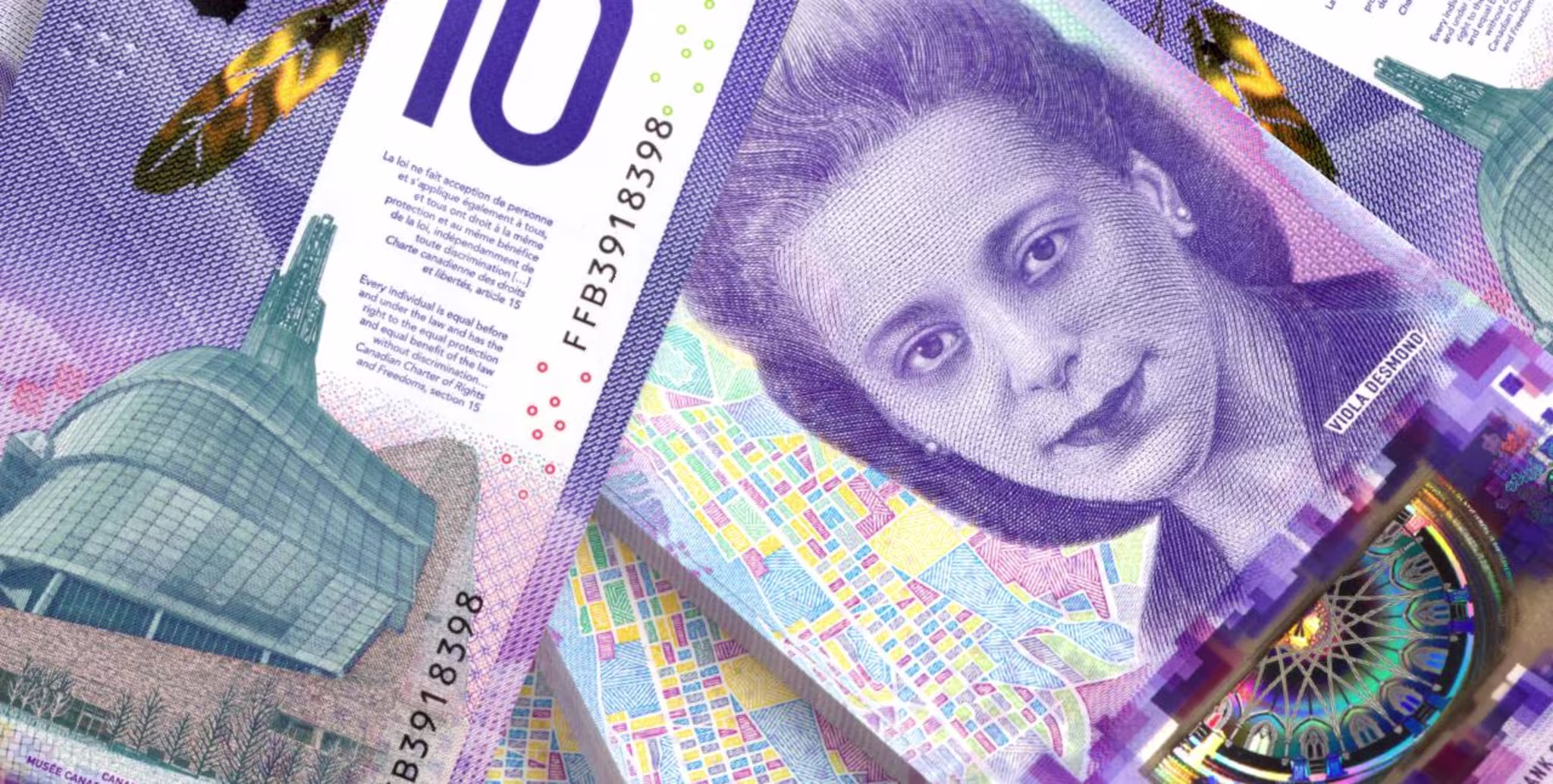 Canadian $10 Bill Featuring Viola Desmond Named World’s Best Banknote