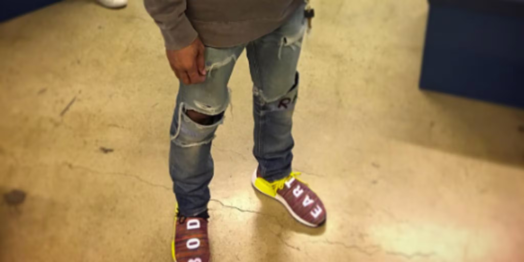 Pharrell Williams Adidas Human Race NMD "Body Earth"