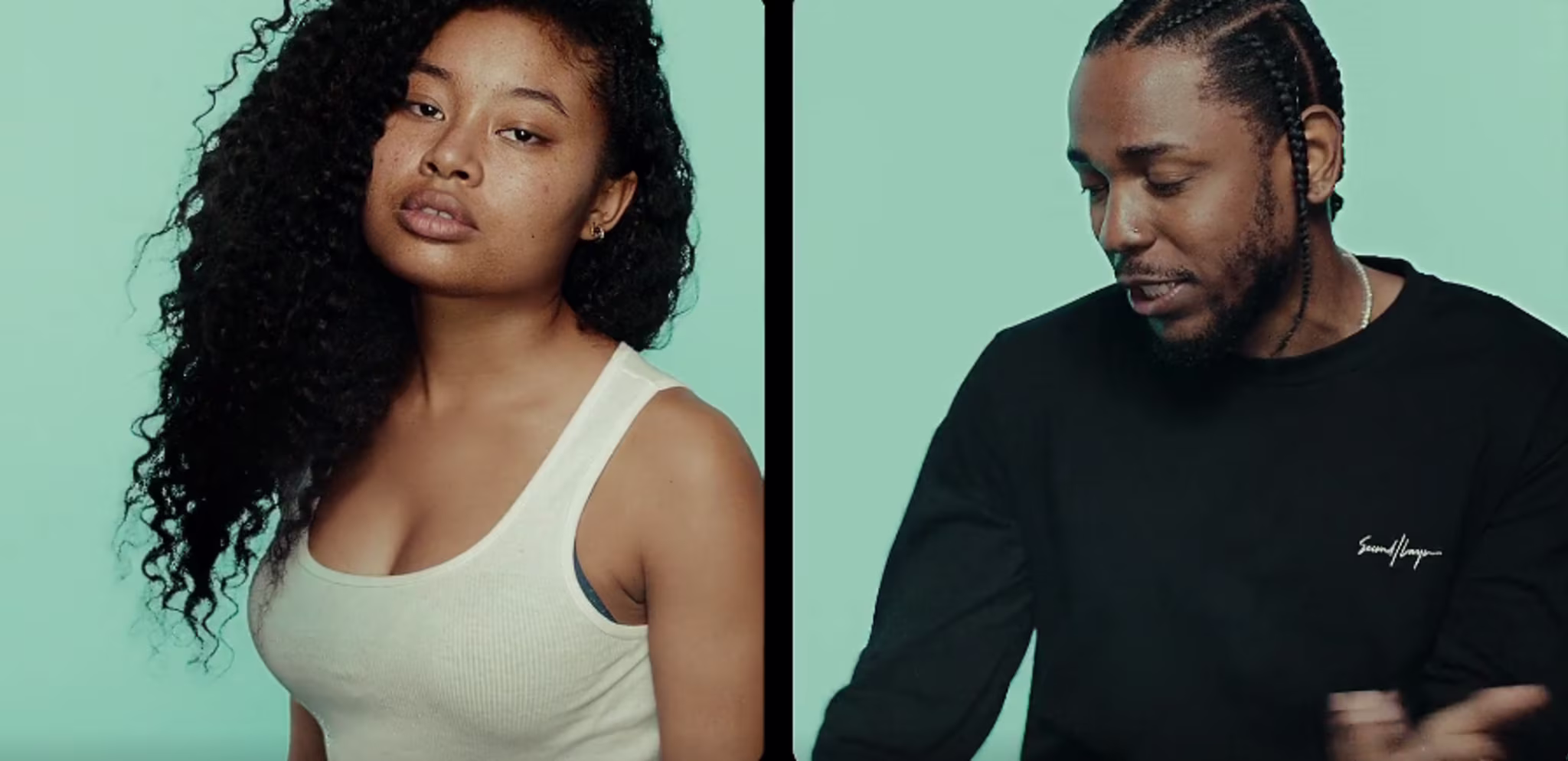 Kendrick Lamar Humble splitscreen