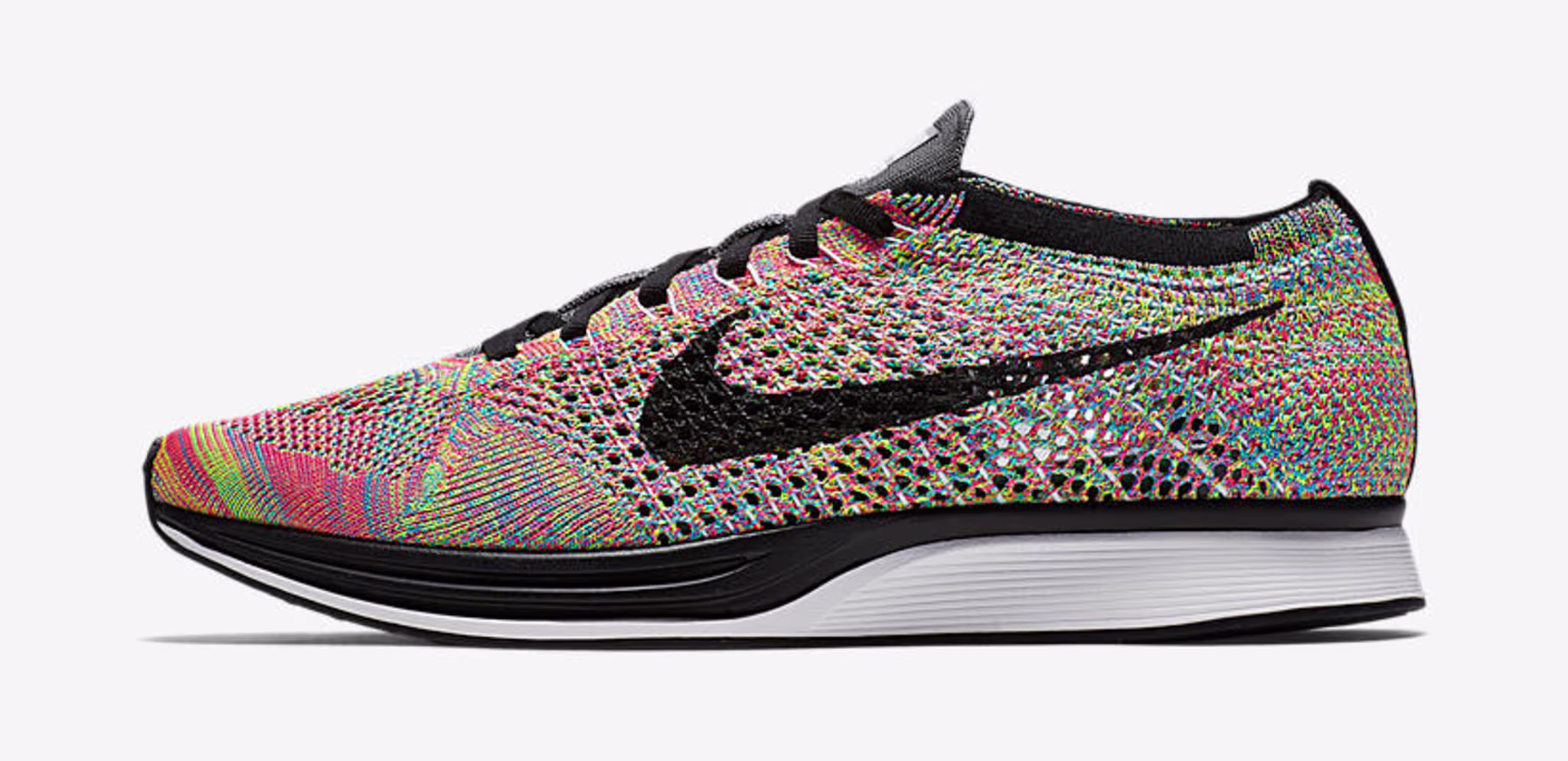 Multicolor Nike Flyknit Racer 2016 526628 004