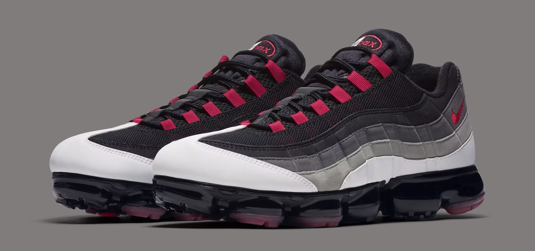 Nike Air VaporMax 95 'Hot Red' AJ7292 101 (Pair)