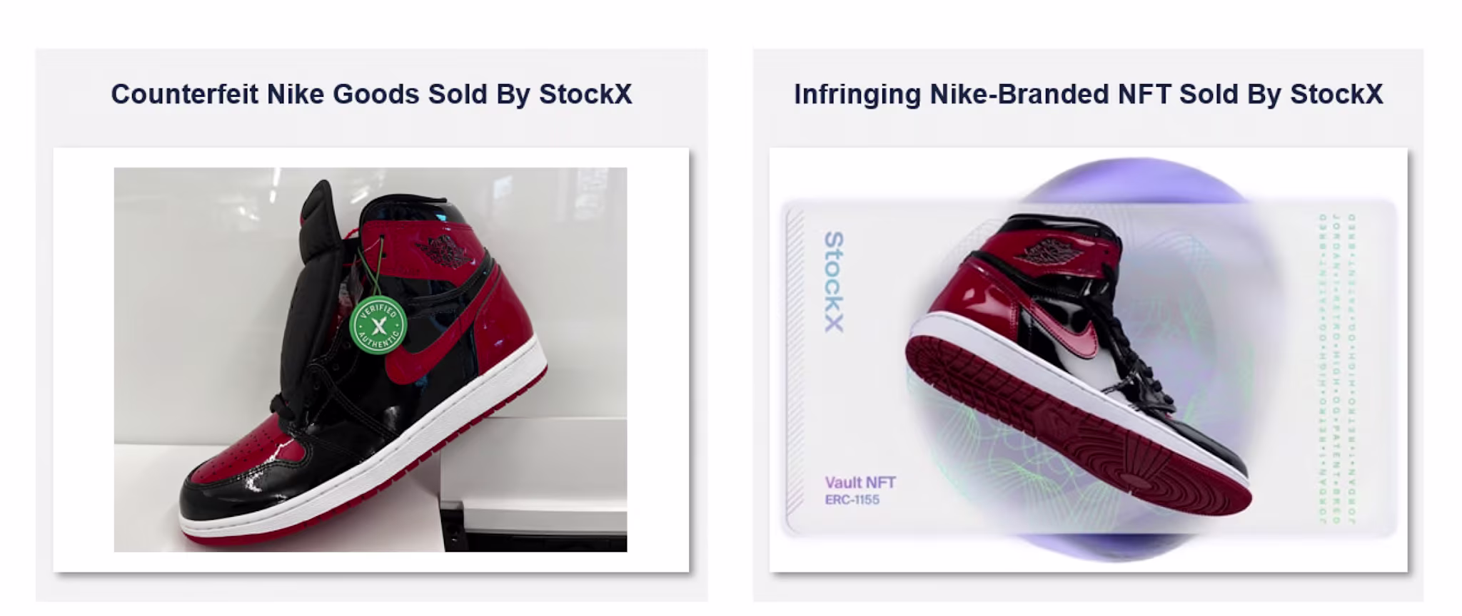StockX vs. Nike Fake Shoes