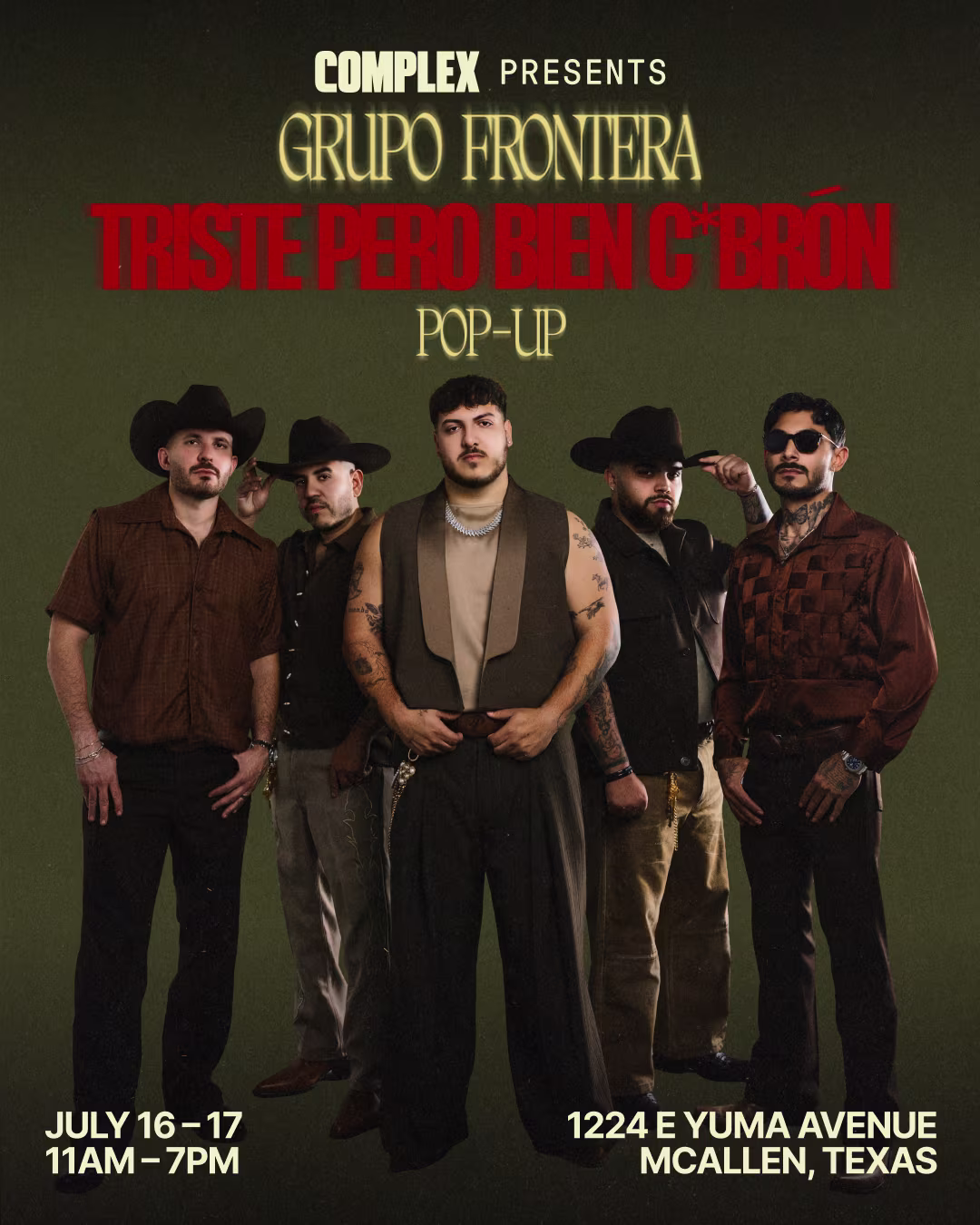 Grupo Frontera Texas Pop-Up