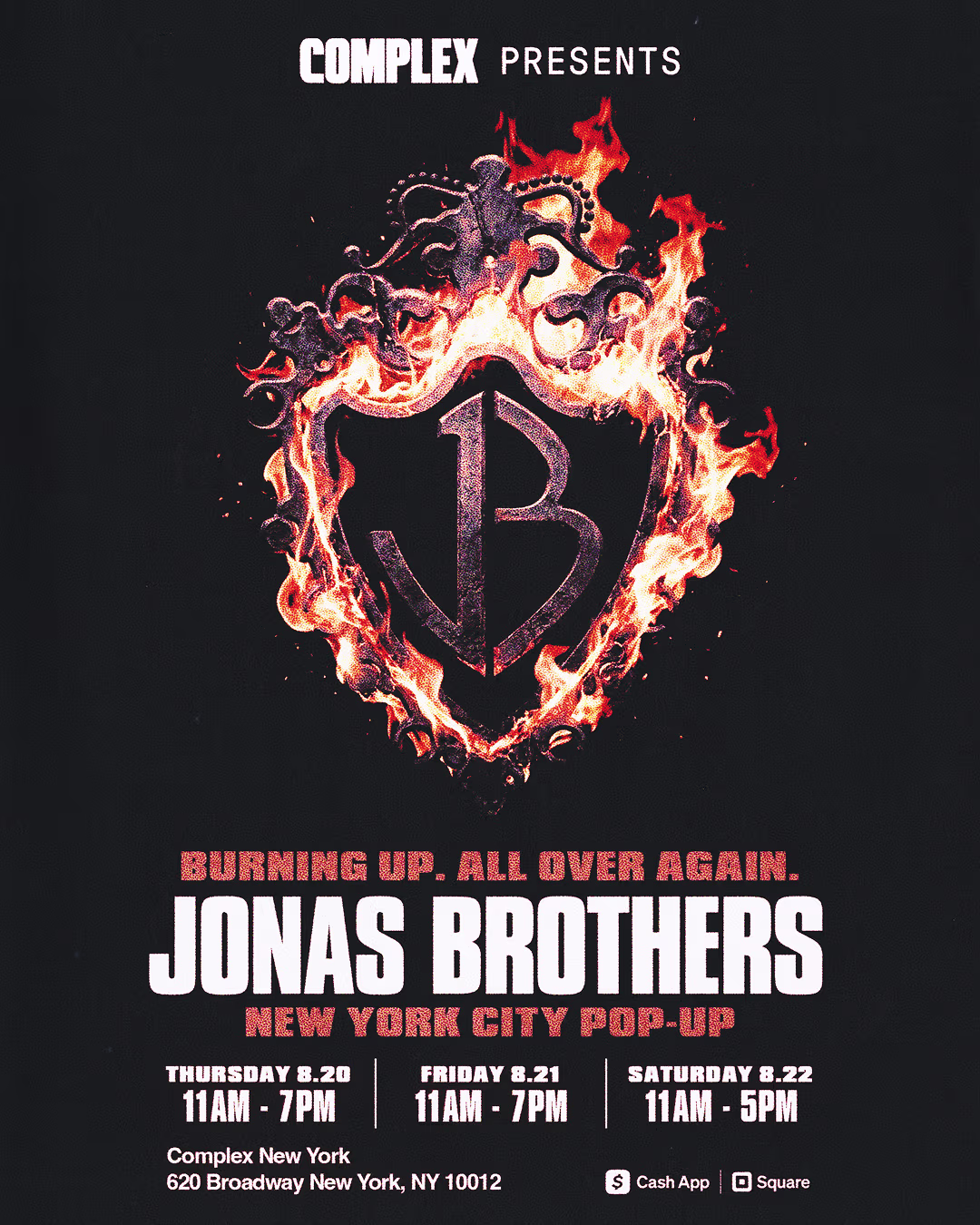 Jonas Brothers NY Pop-Up