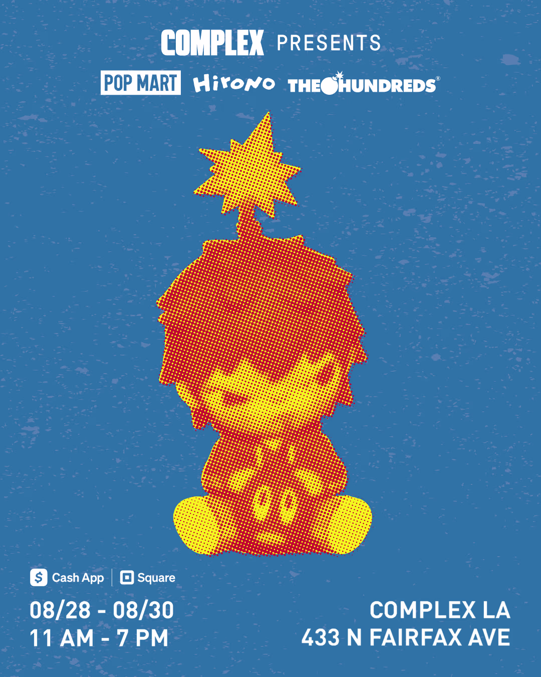 Pop Mart Hirono x The Hundreds Pop-Up