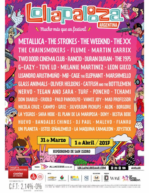 Lollapoolza Argentina